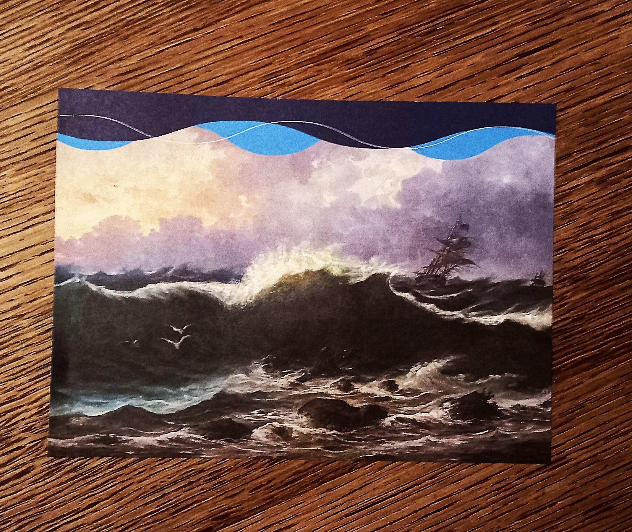 troc de troc image "voilier dans la tempête". image 0