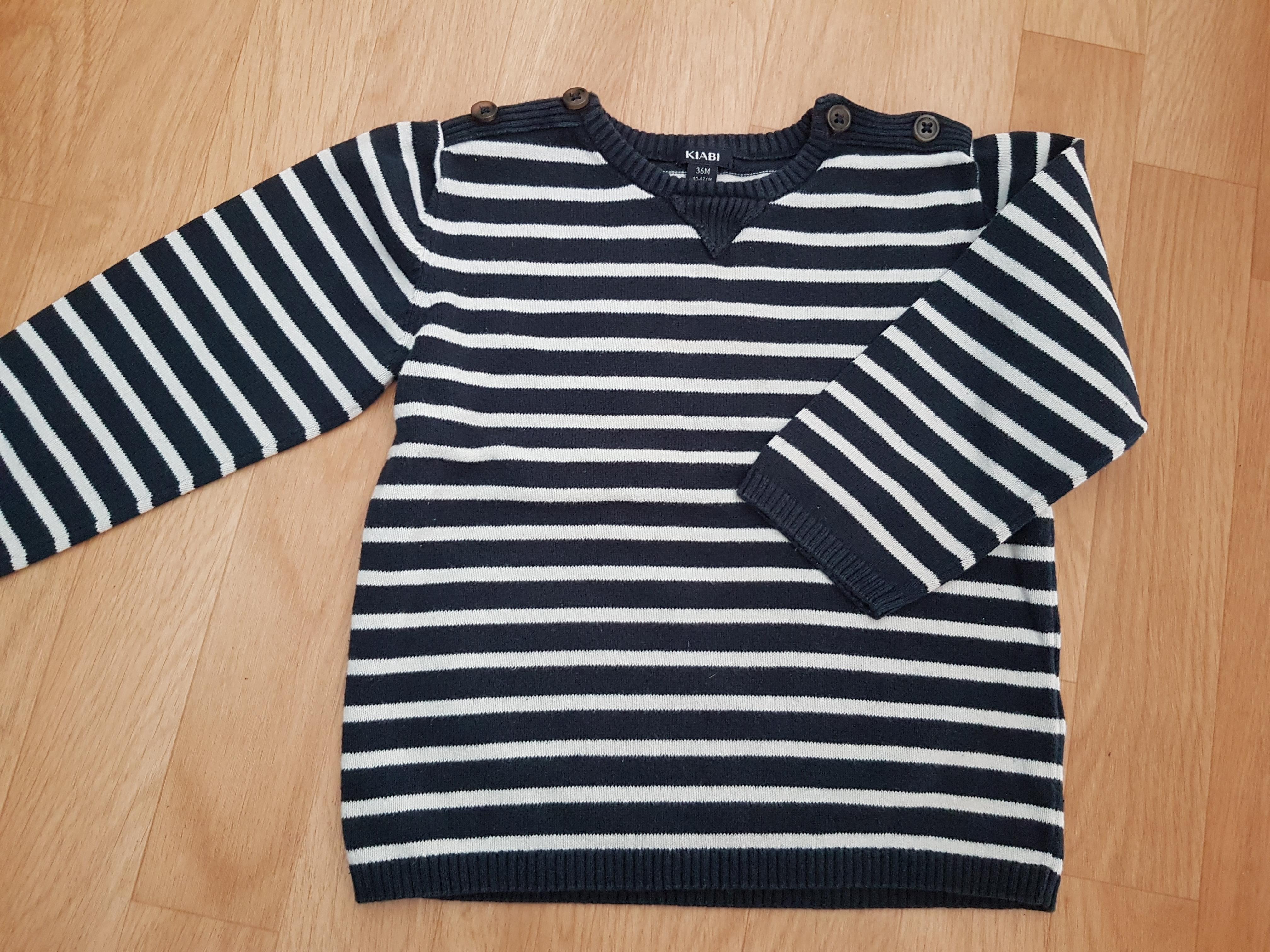 troc de troc vendu k - pull marine 3 ans image 0