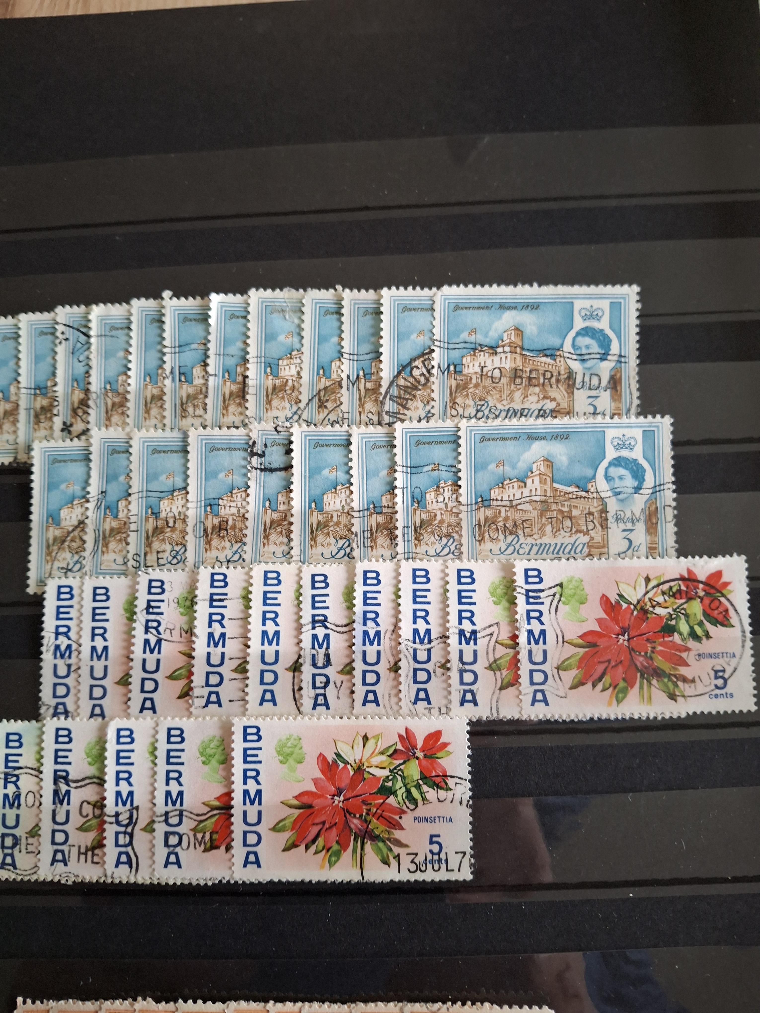 troc de troc echange timbres des bermudes bermuda contre flyer uniquement image 1