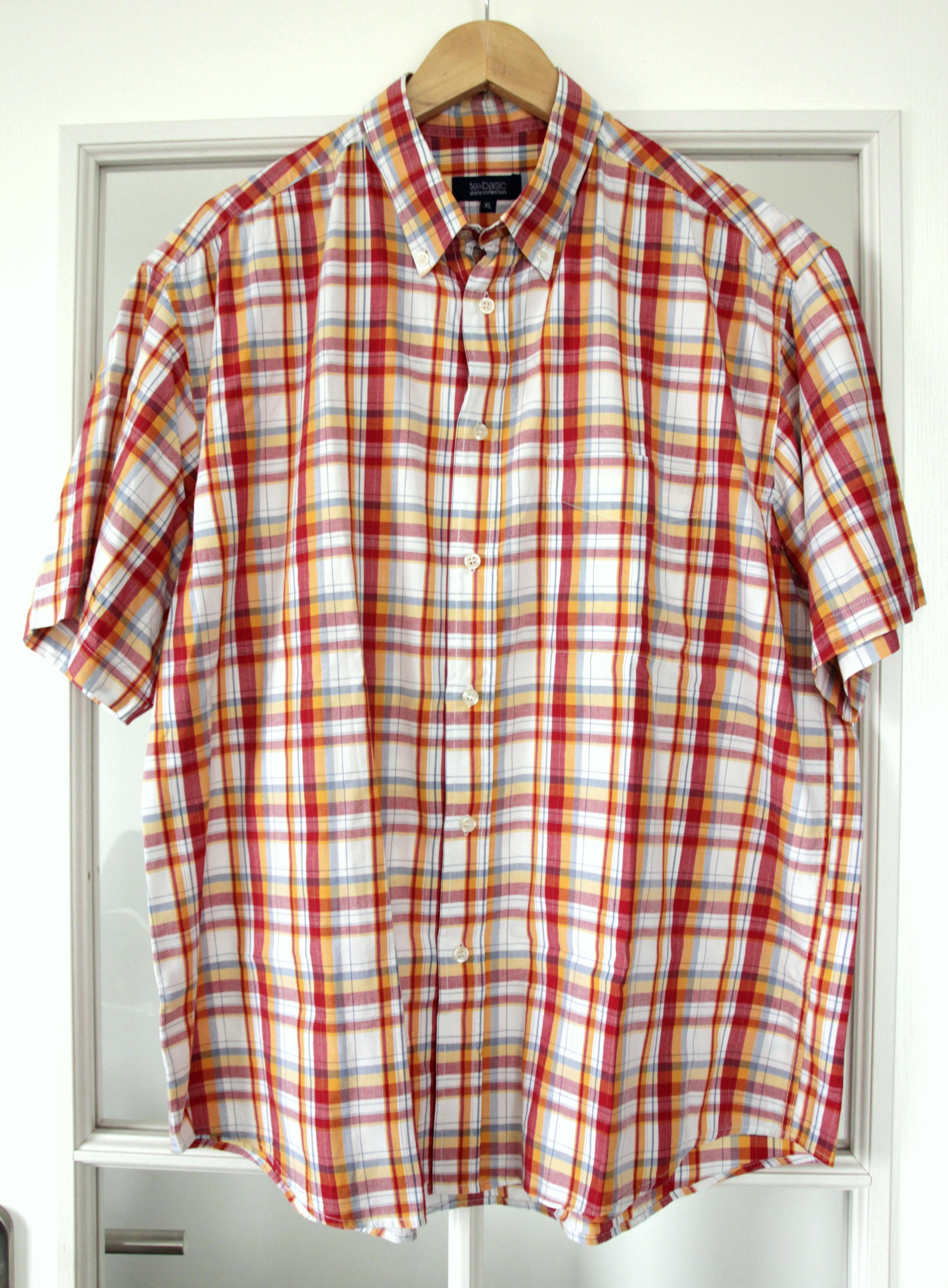 troc de troc chemise carreaux à manches courtes taille xl image 0