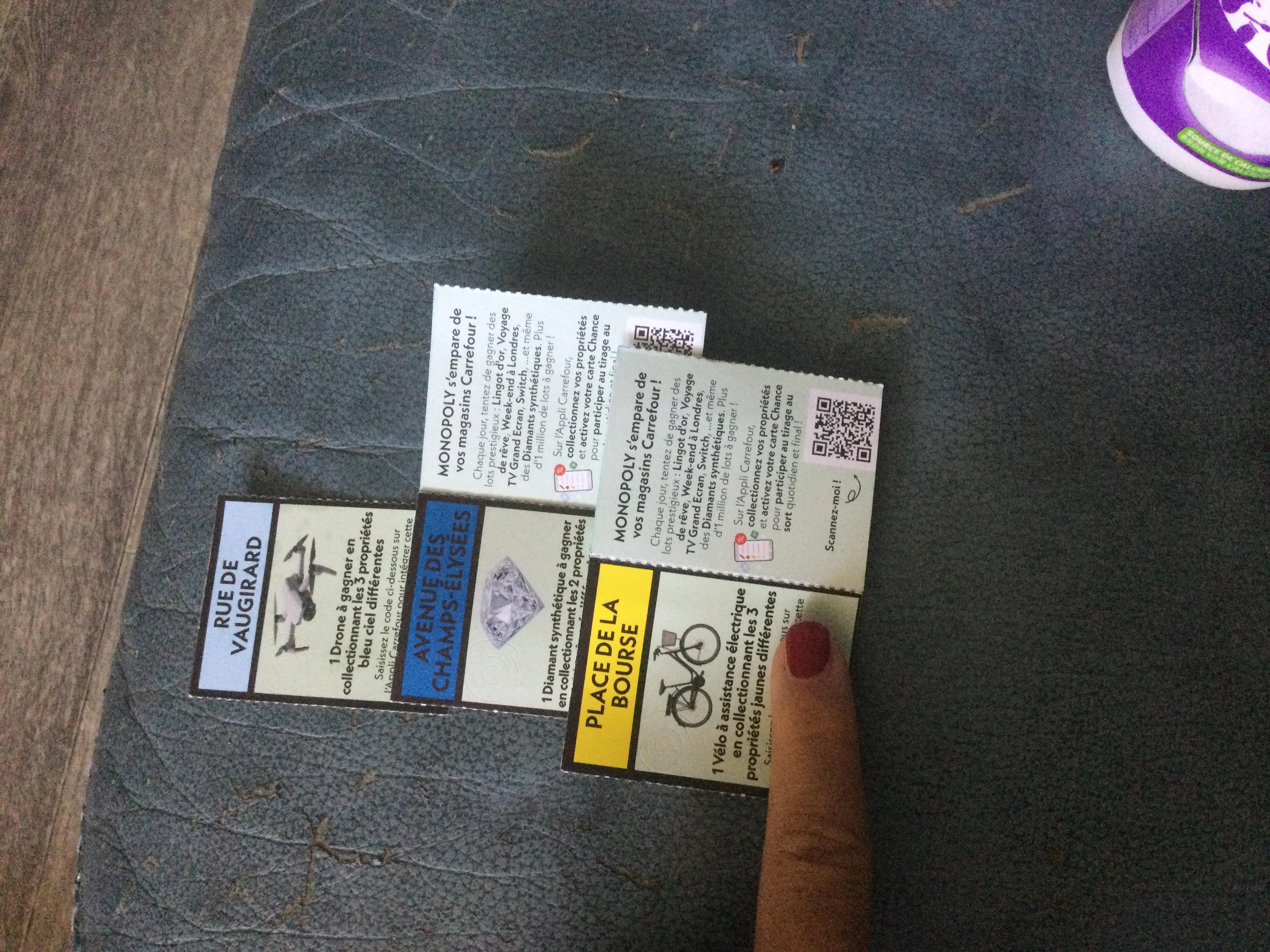 troc de troc jeu carrefour monopoly image 0