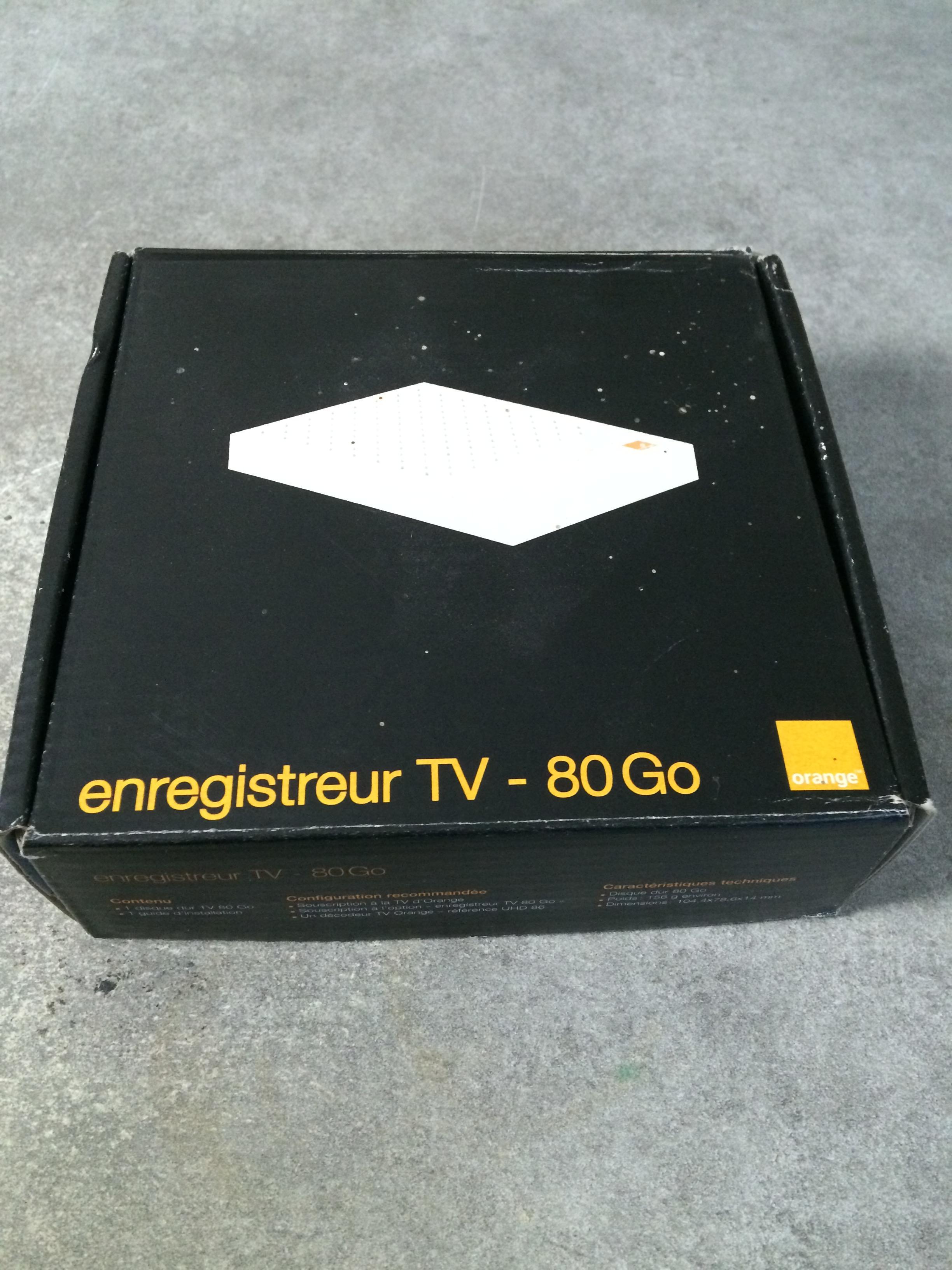 troc de troc enregistreur tv orange  neuf de 80 go image 0