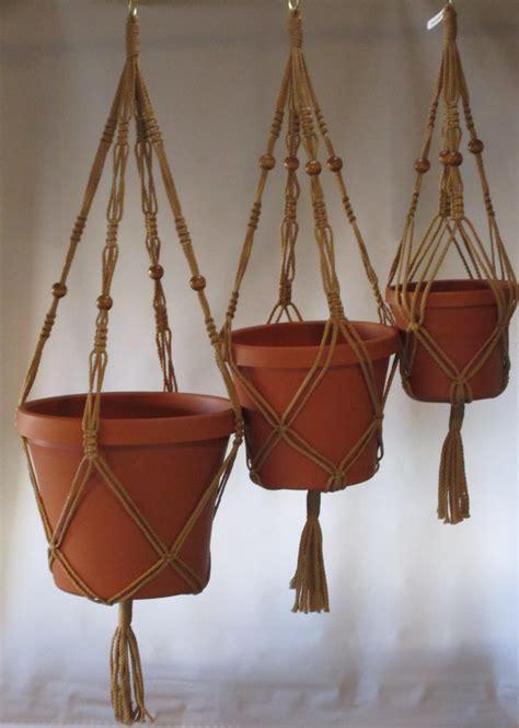troc de troc recherche suspensions de plantes en macramé image 0