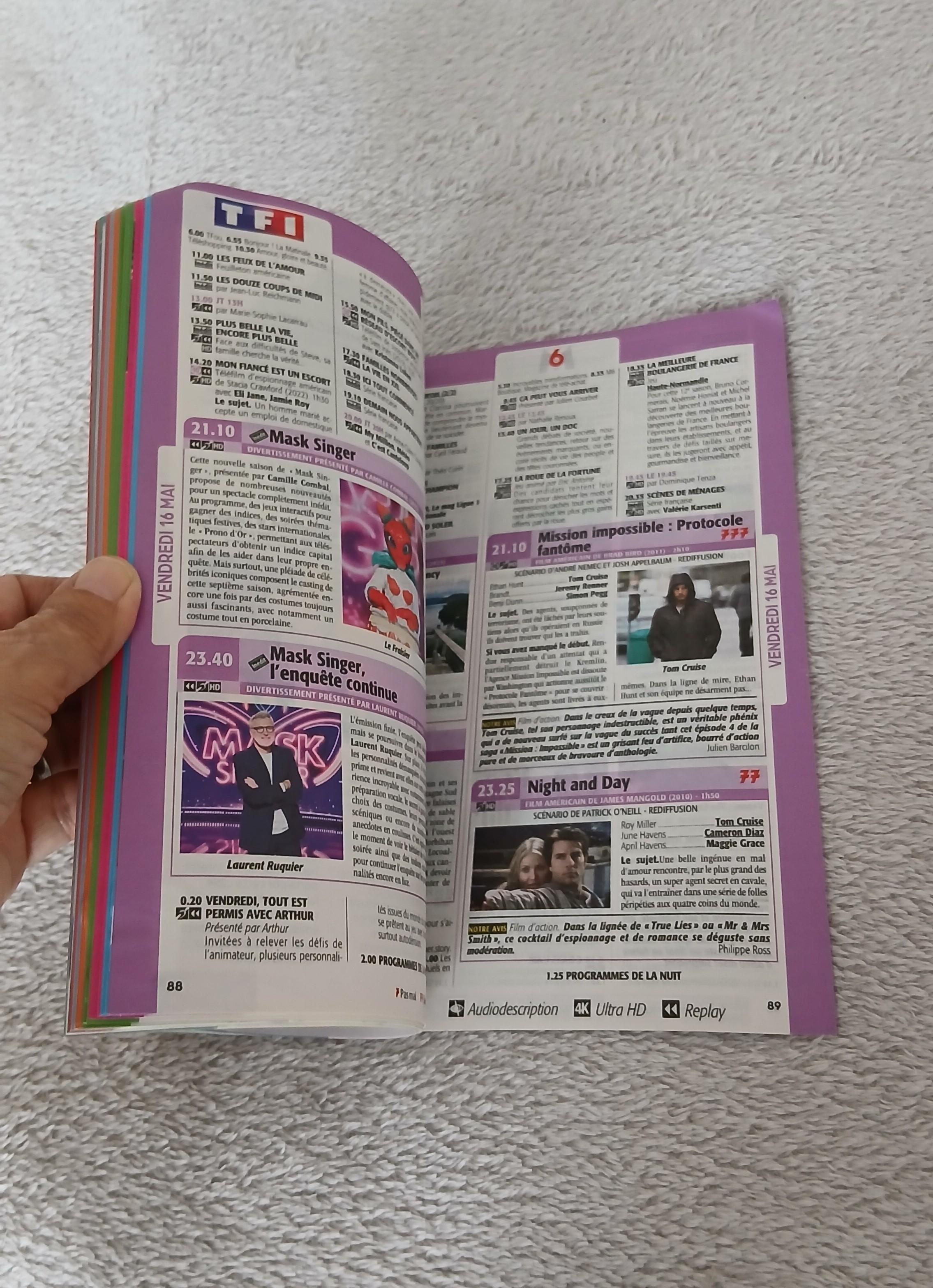 troc de troc livre tele 7 jours ( programme du 10 au 16 avril 2025 ) image 2