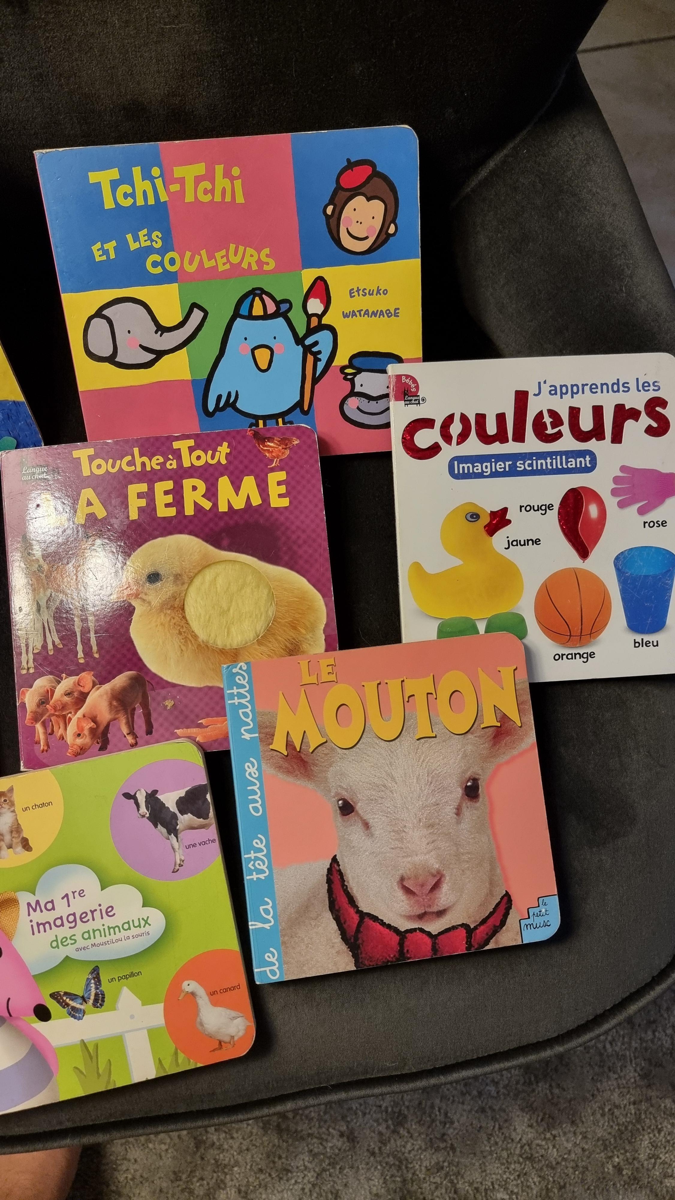 troc de troc lot de 7 livres cartonnés image 1