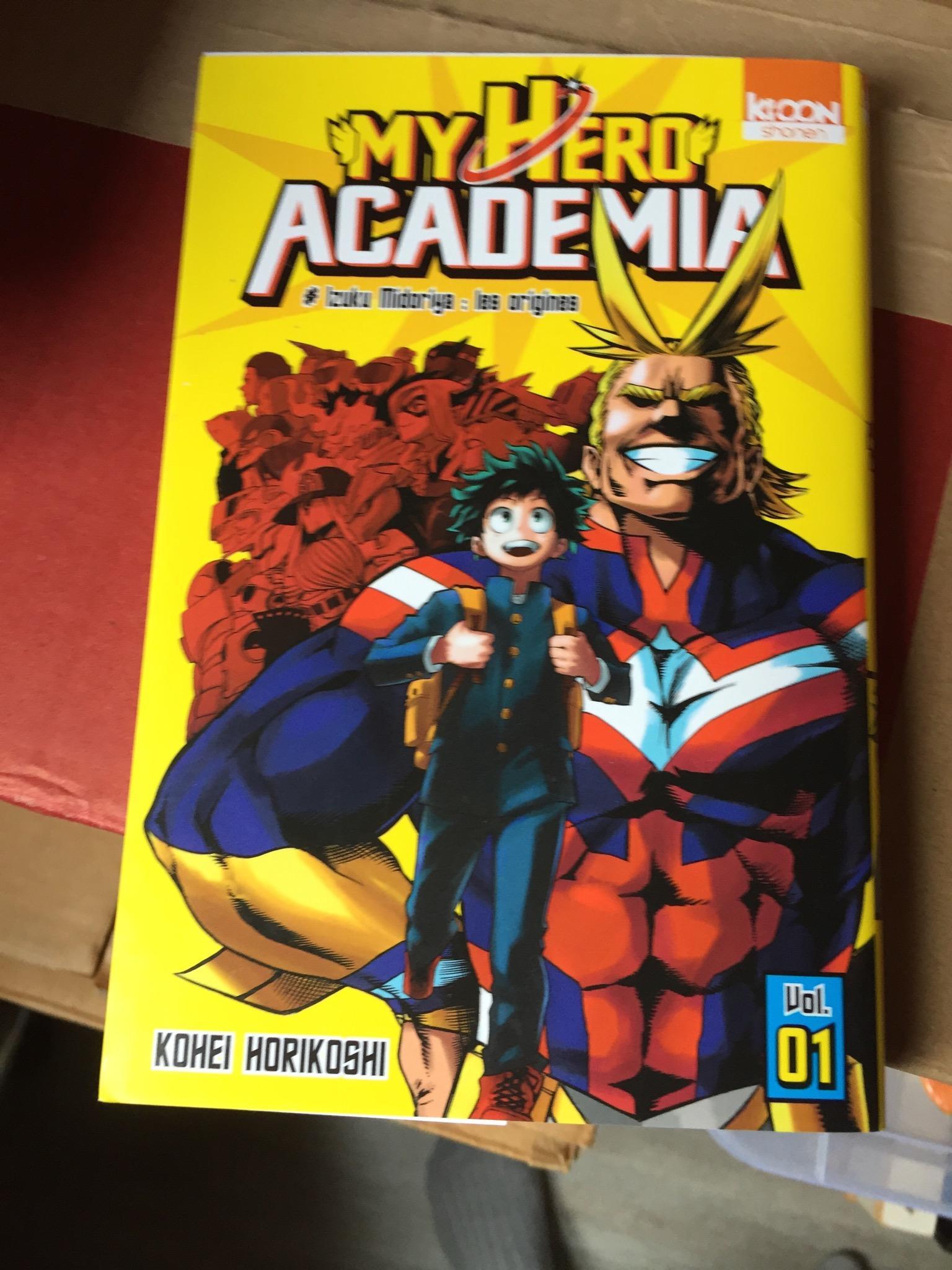 troc de troc manga my héros académia image 0