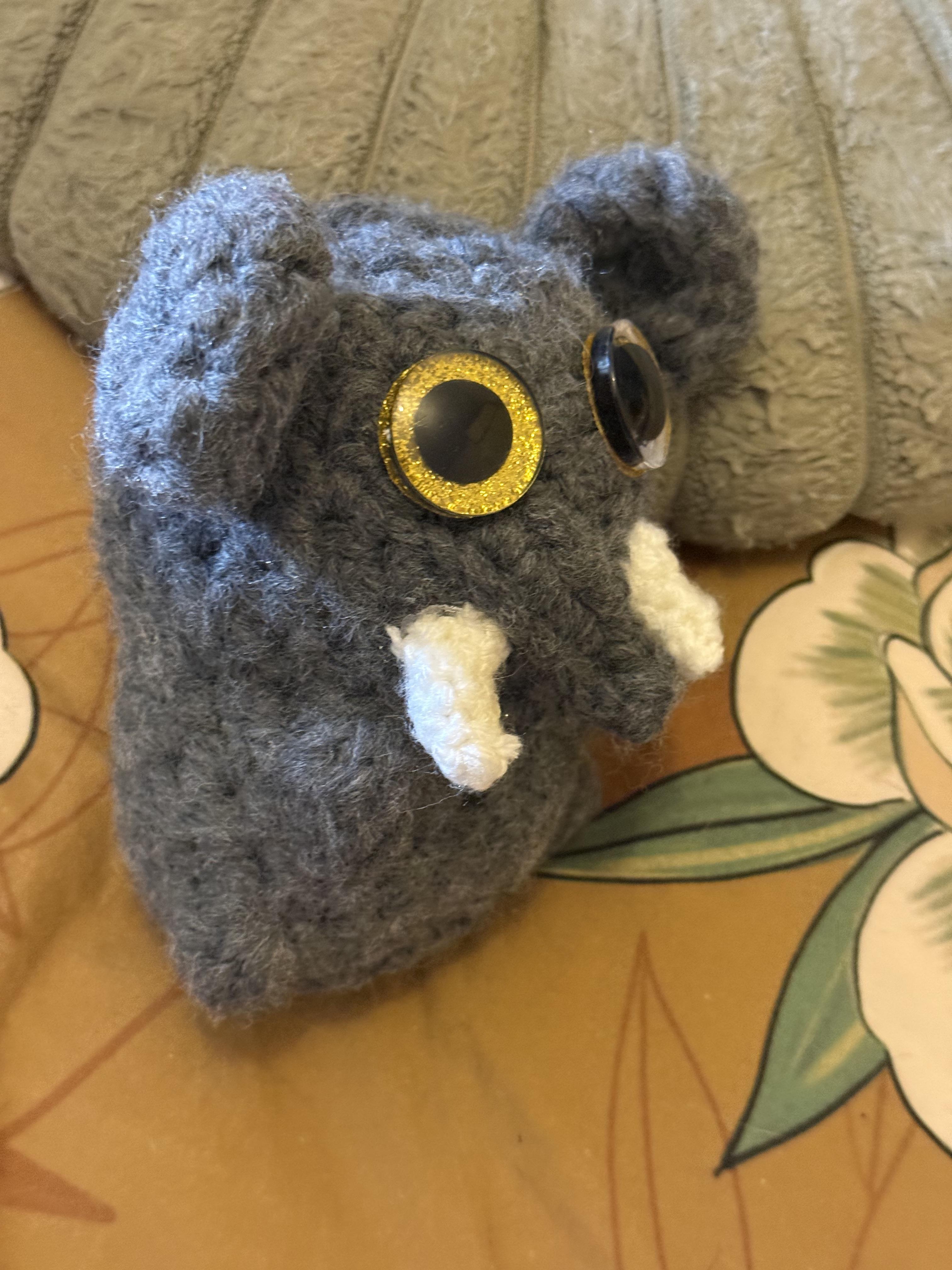 troc de troc peluche artinsal éléphant image 1