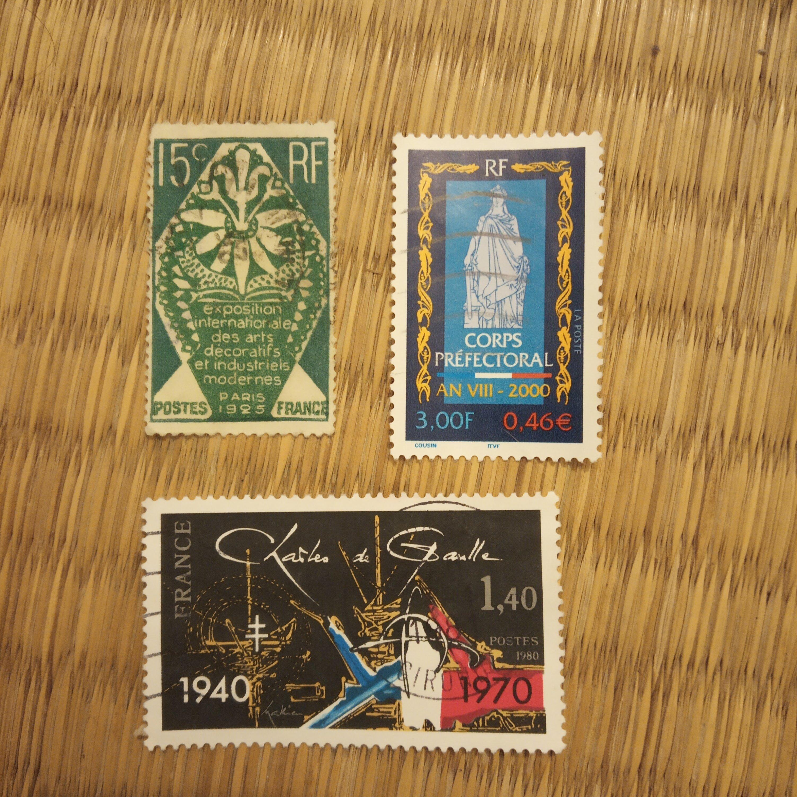 troc de troc réservé lot timbres divers image 0