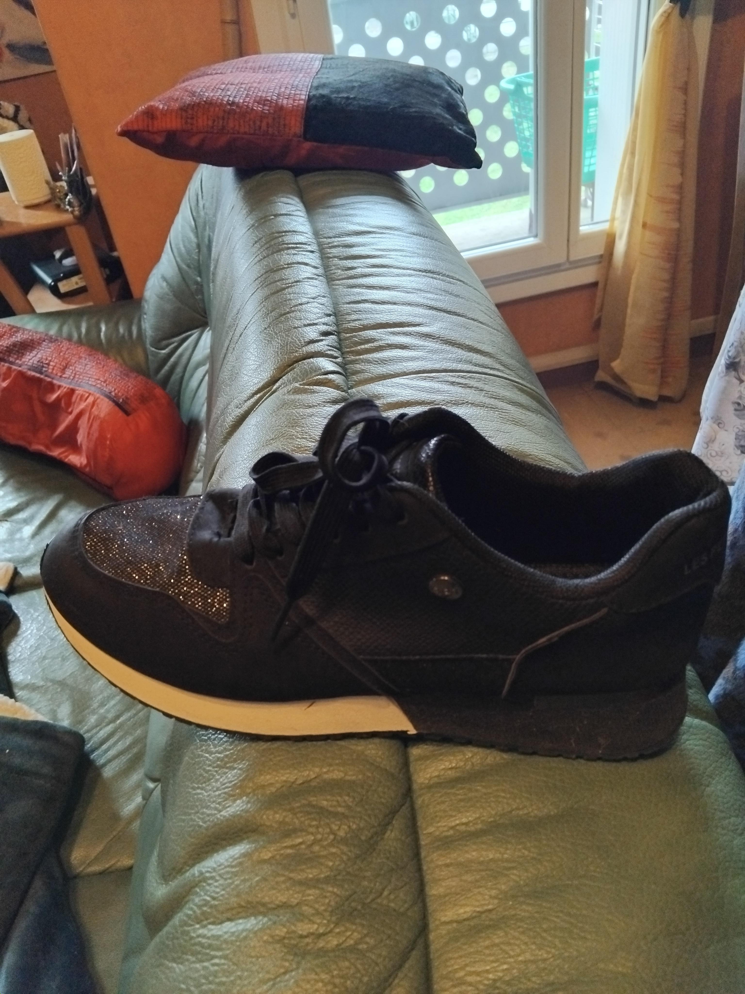 troc de troc basquettes 40 tbe noires strass lpbombes image 1