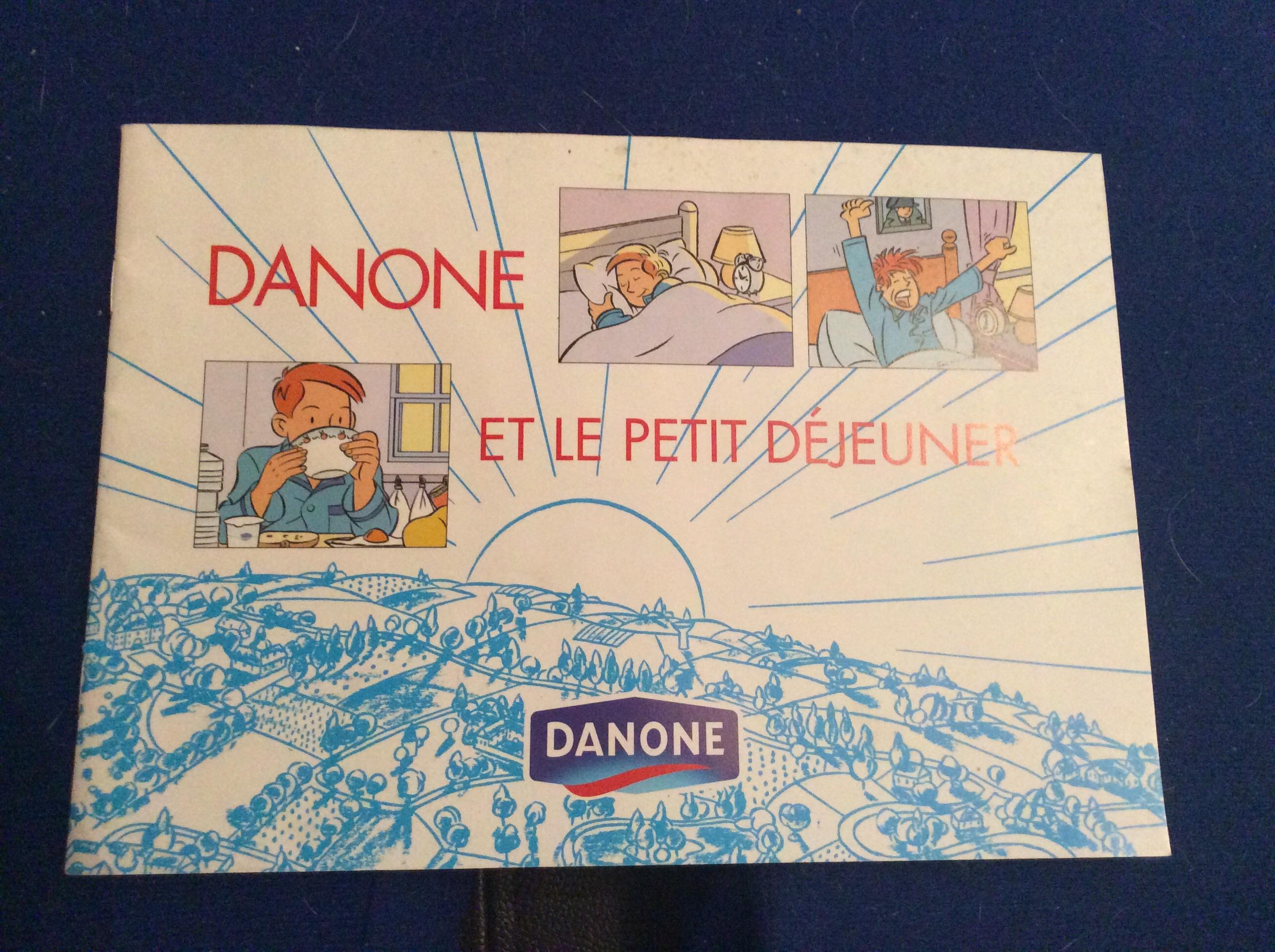 troc de troc livret publicitaire « danone et le petit déjeuner » 1996  20 p image 0