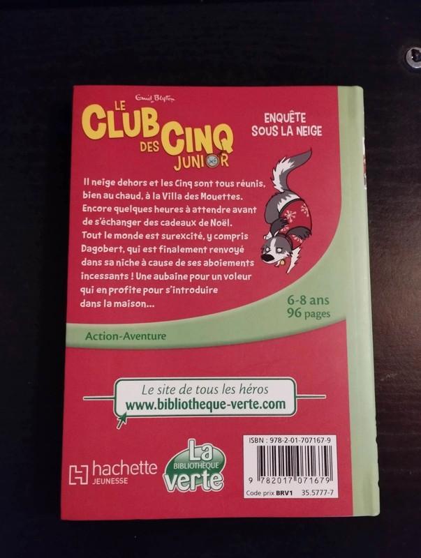 troc de troc le club des cinq junior enquête sous la neige (réservé nono) image 1