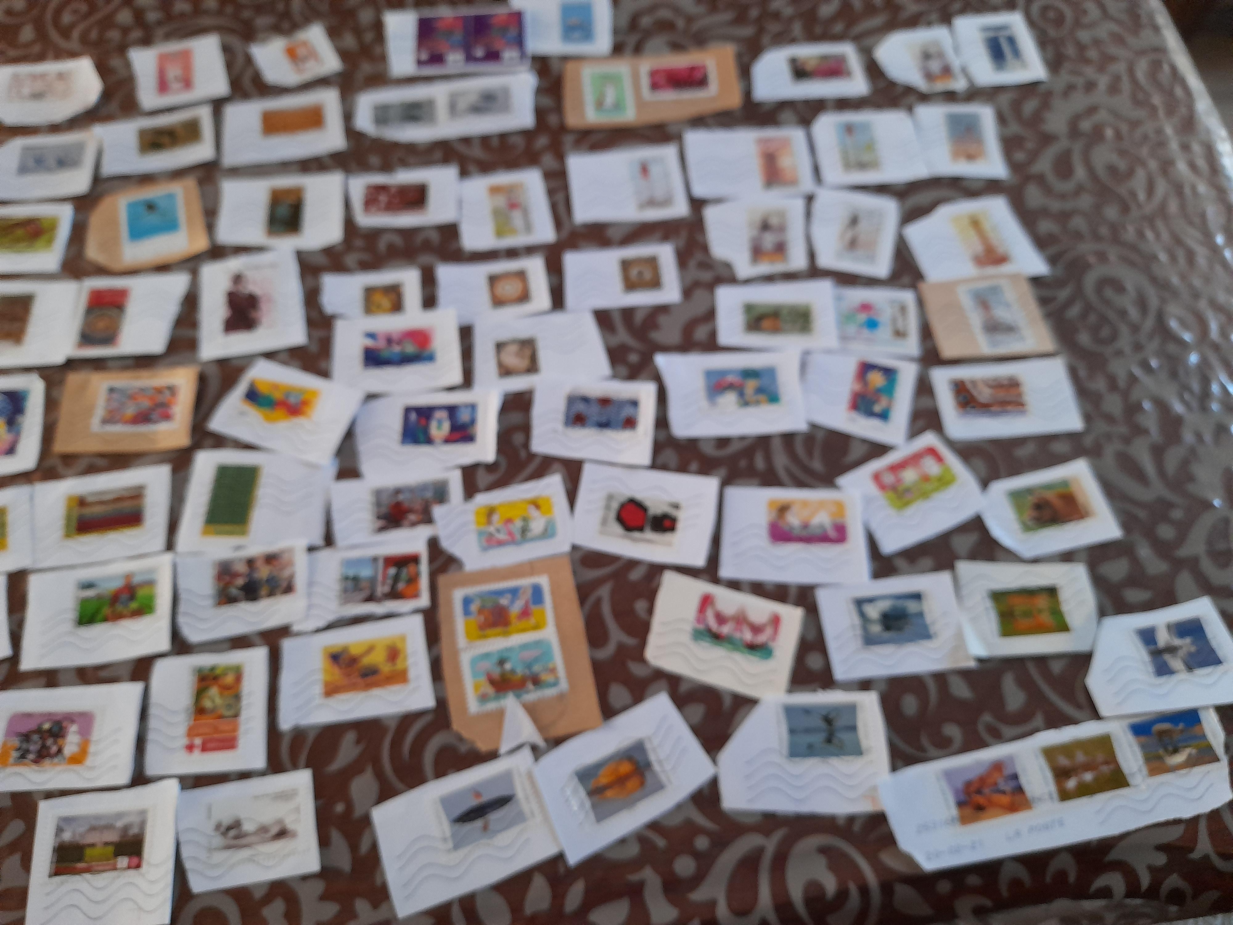 troc de troc lot de 95 timbres réservé ventura image 0