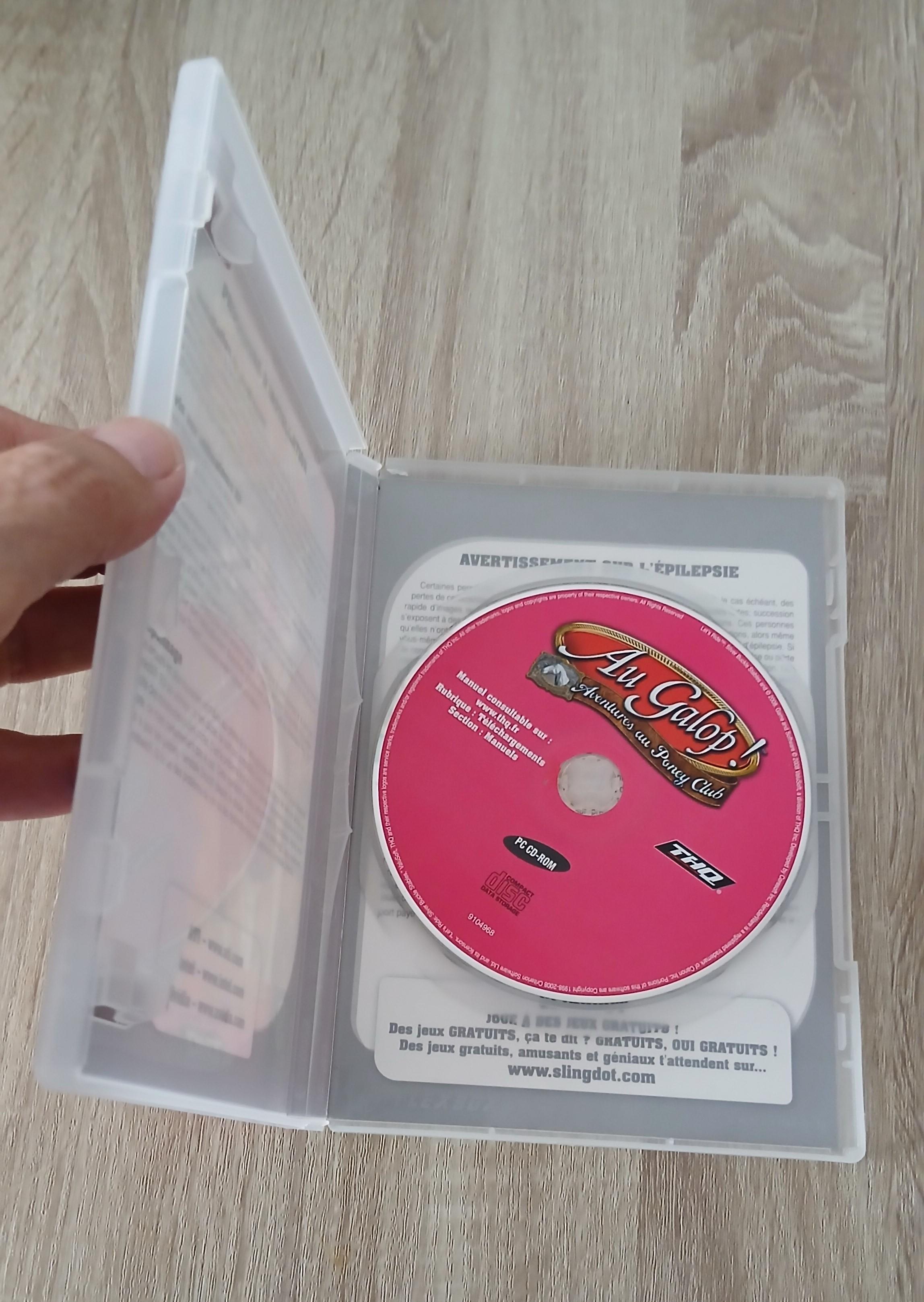 troc de troc pc cd - rom au galop les aventures au poney club image 1