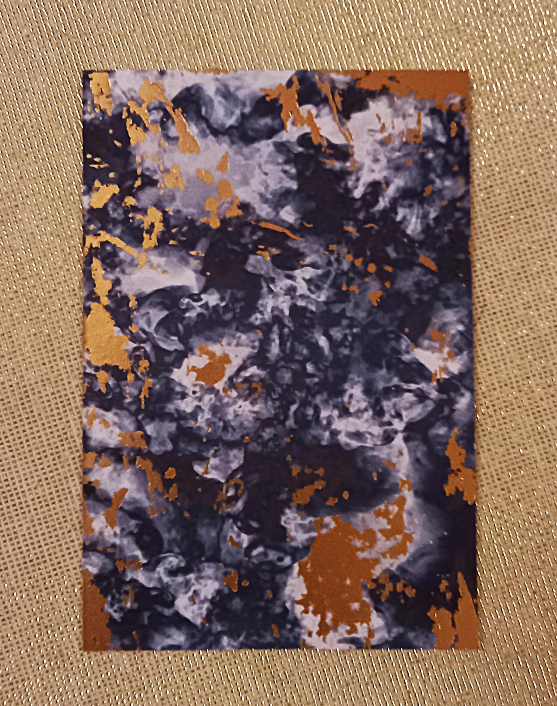 troc de troc carte bleue nuit et dorée. image 0