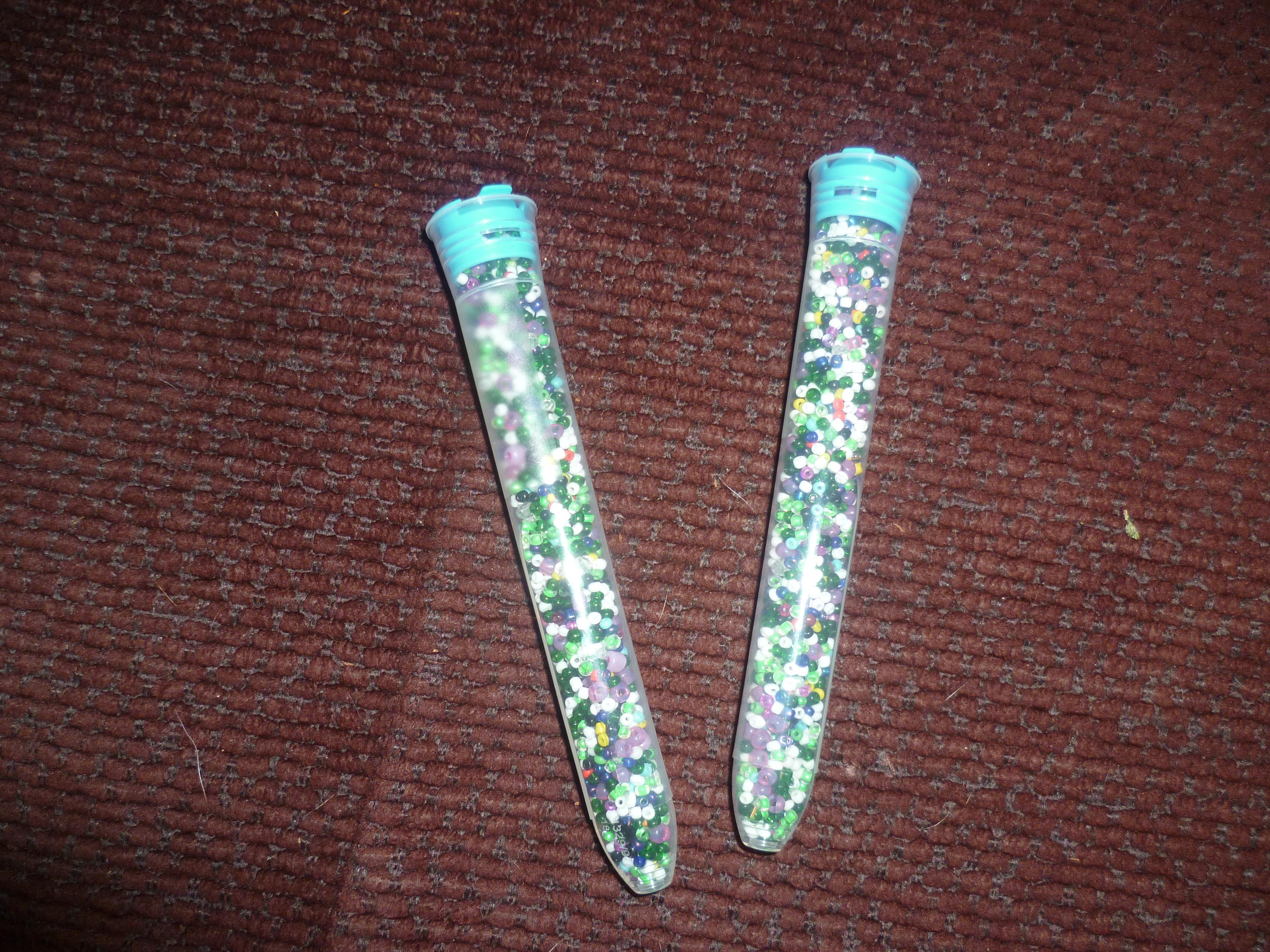 troc de troc lot de tubes de perles de rocailles multicolores image 0