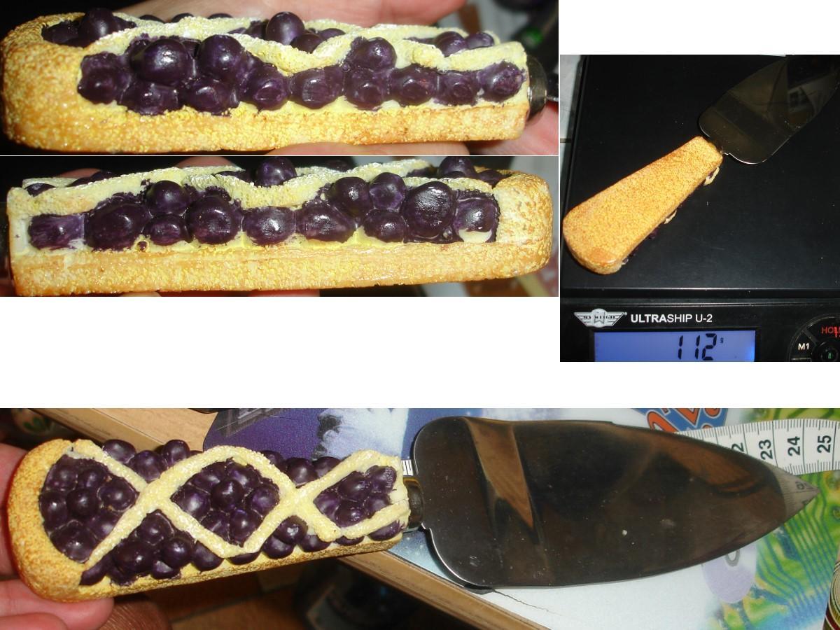 troc de troc pelle à gÂteaux manche 3 d "tarte au cassis" / stainless steel image 0
