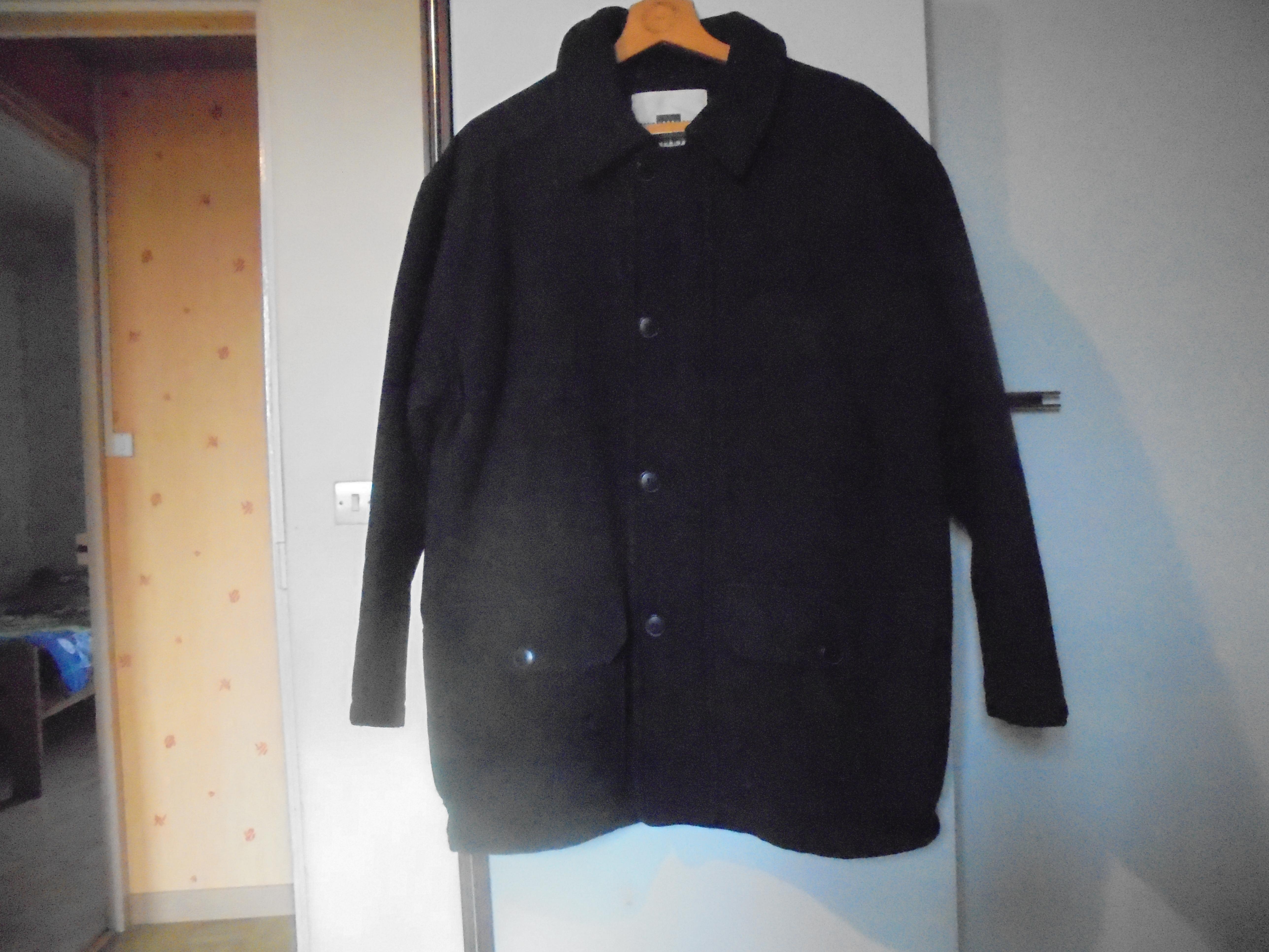 troc de troc caban homme gris anthracite taille s 10 noisettes image 0