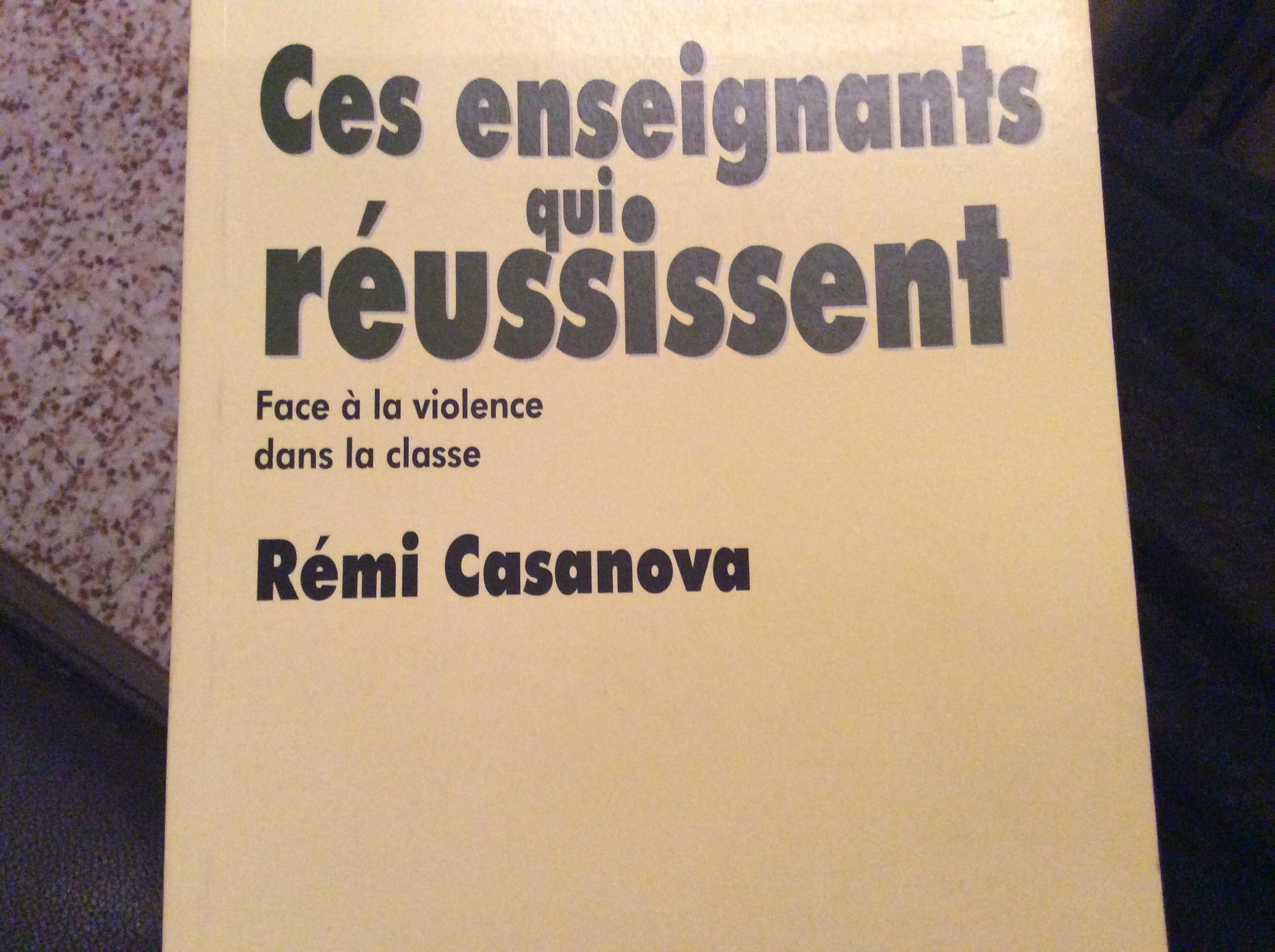 troc de troc ces enseignants qui réussissent remi  casanova matrice image 0