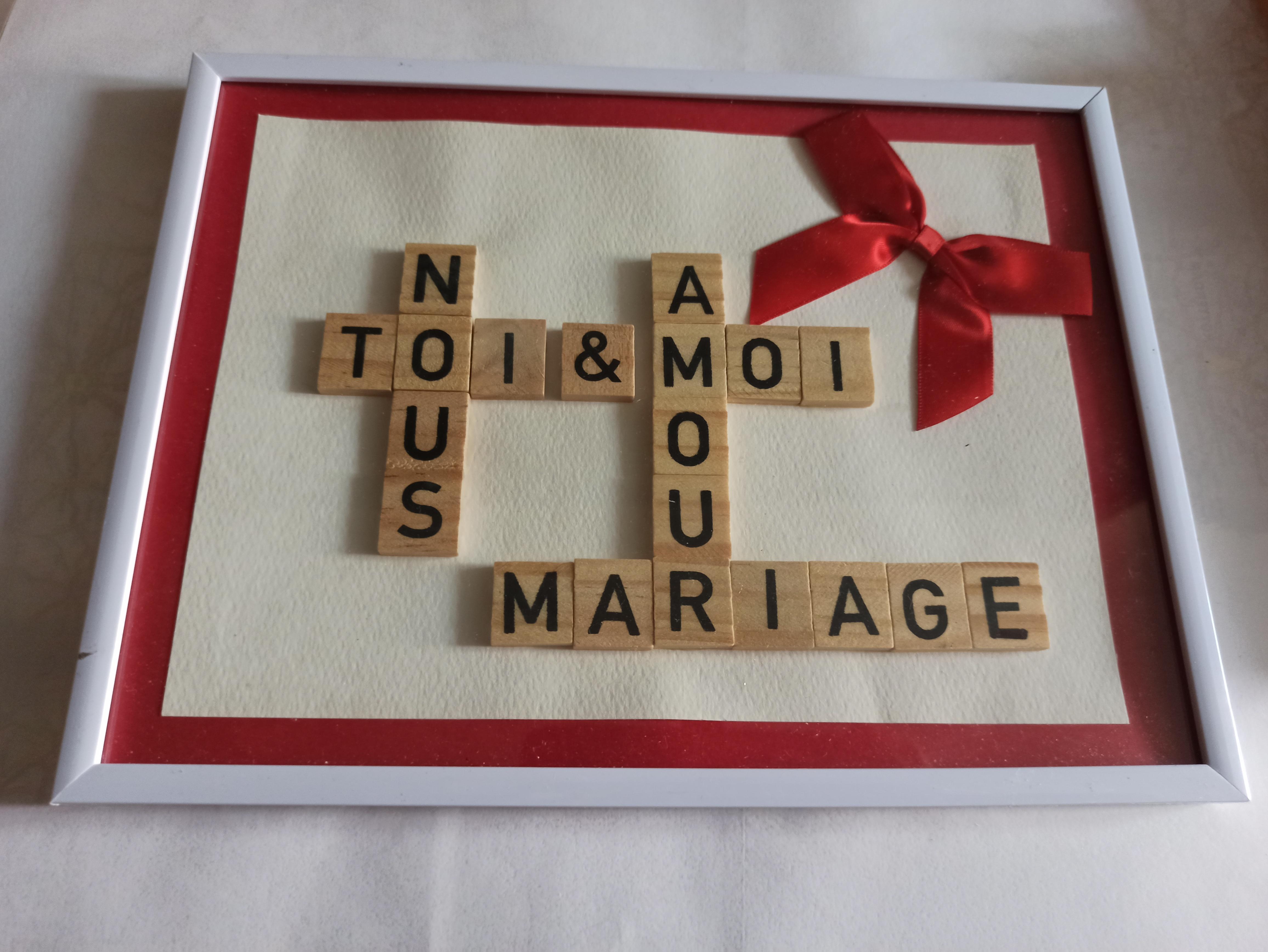 troc de troc cadre amour pour mariage image 0