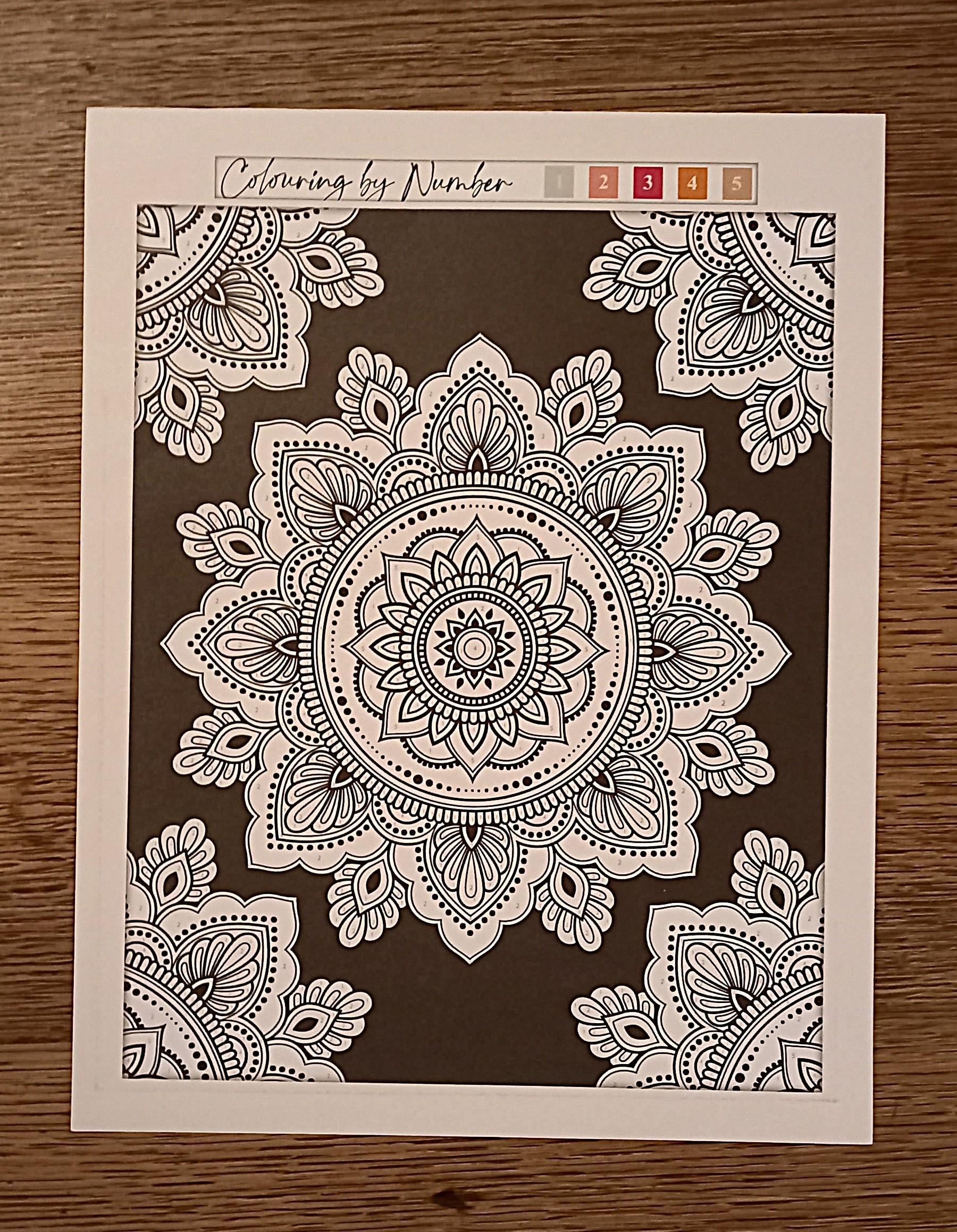 troc de troc coloriage mandala. image 1