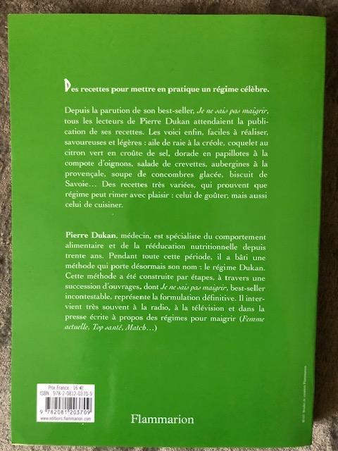troc de troc livre "les recettes dukan, mon régime en 350 recettes" image 1