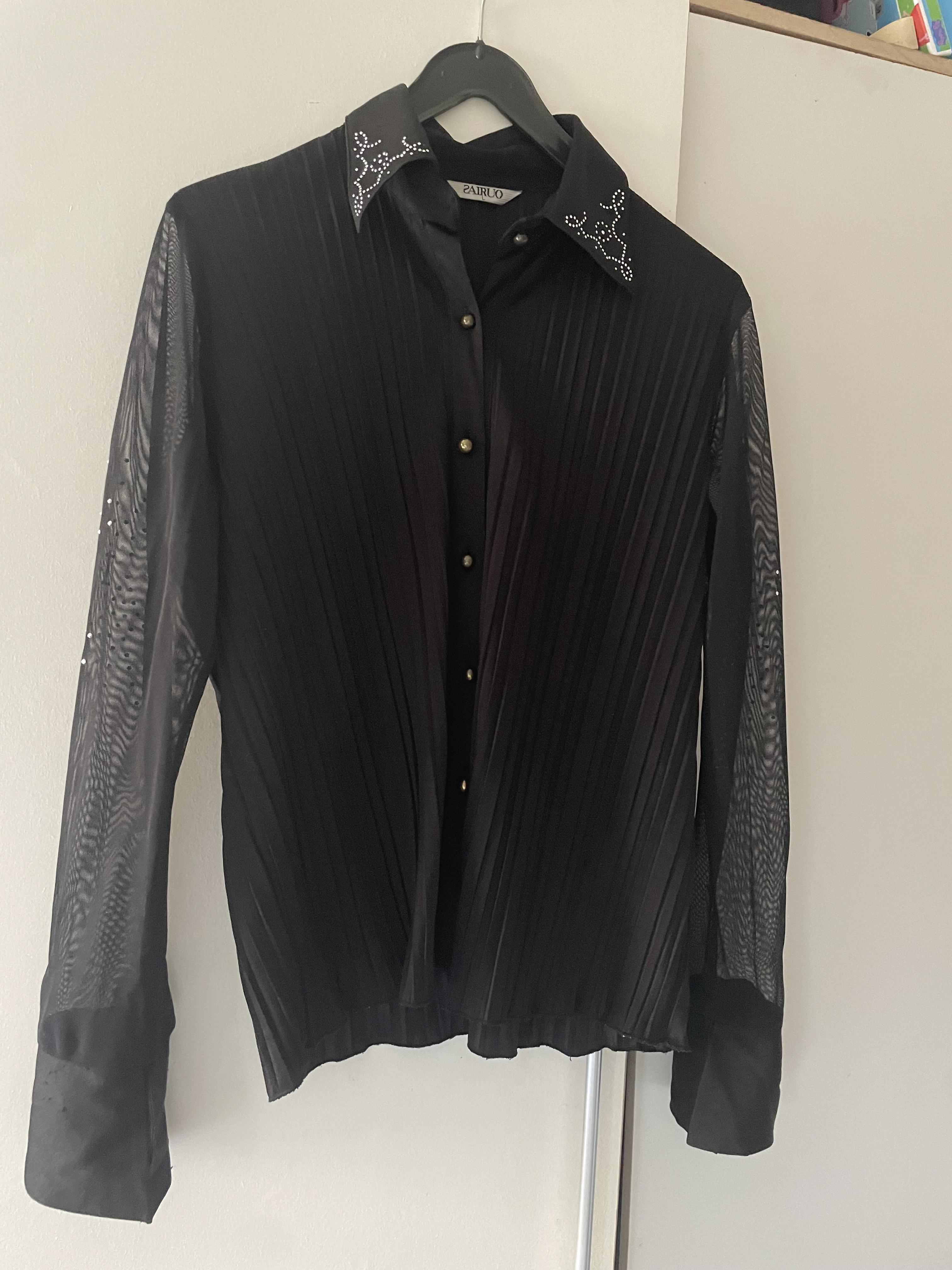 troc de troc blouse chemisier noir image 1