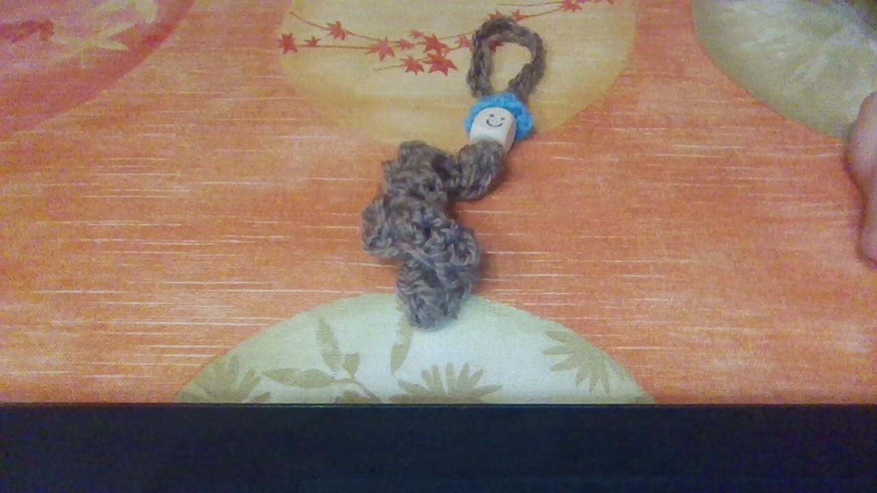 troc de troc chenille du bonheur crochet réaliser par mes soins image 0