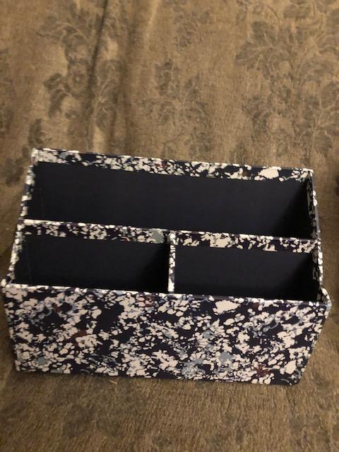 troc de troc organiseur du bureau en carton fort 22,5x15x9cm image 0