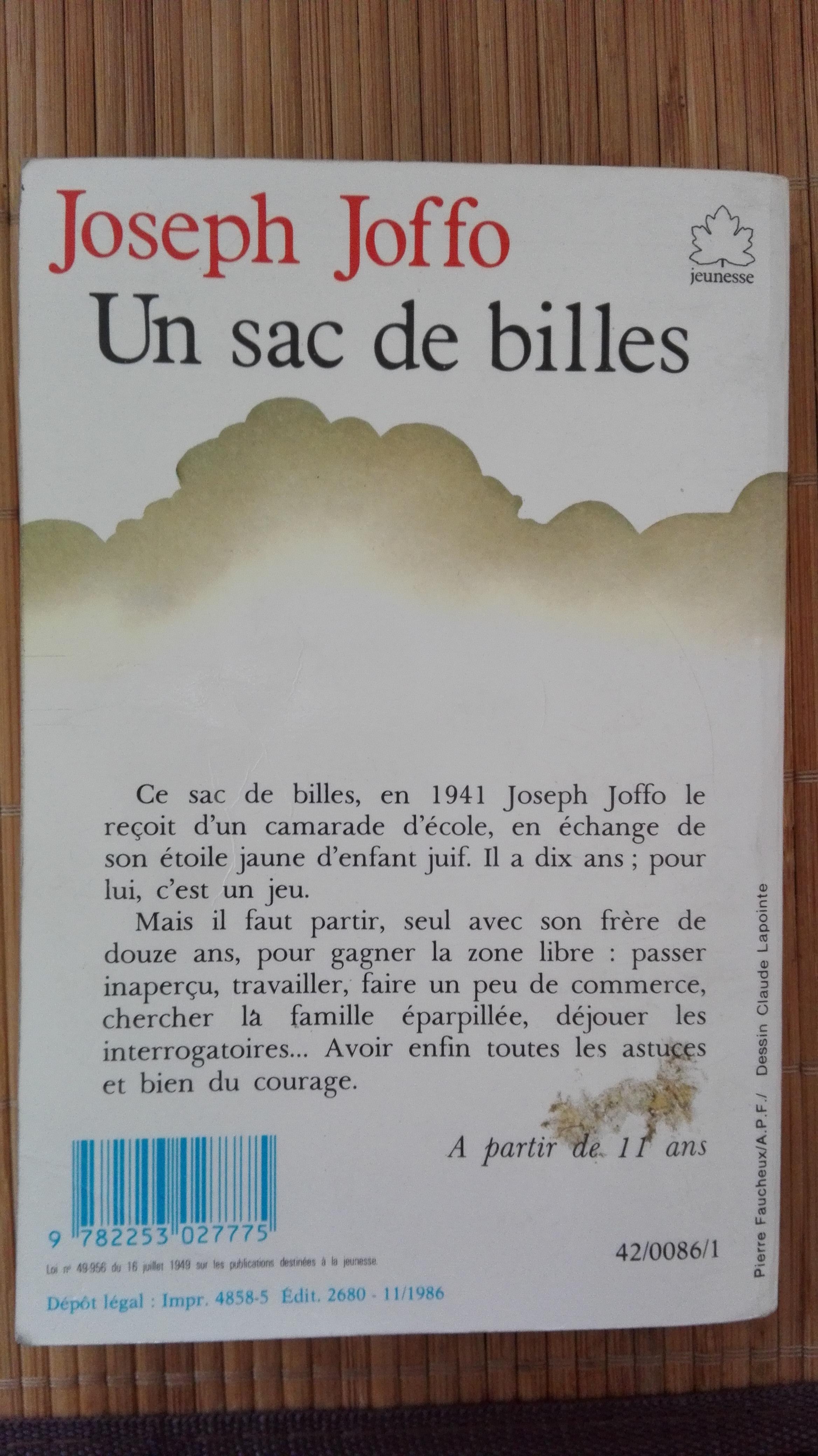 troc de troc un sac de billes-  joseph joffo image 1