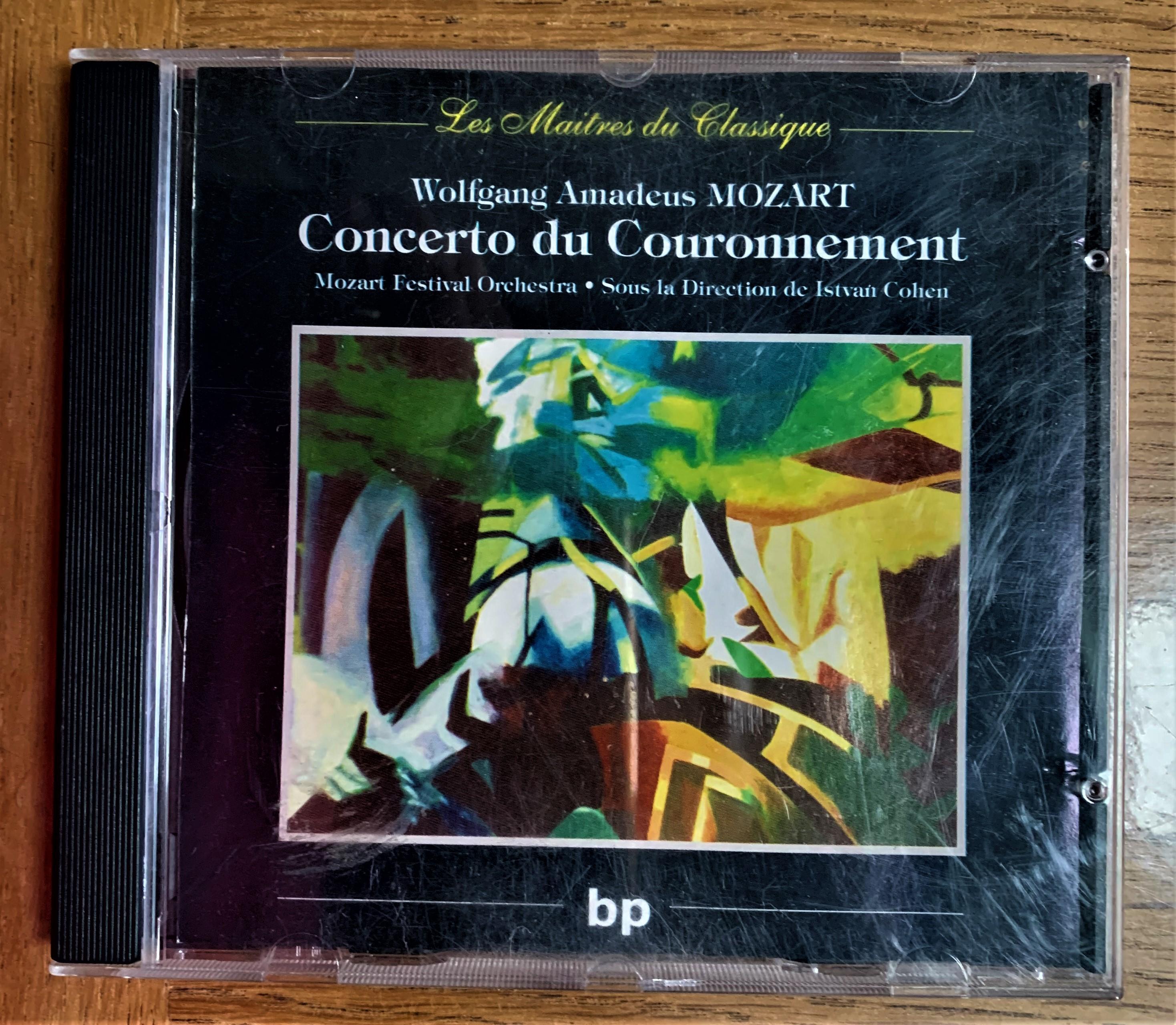 troc de troc cd mozart "concerto du couronnement" image 0