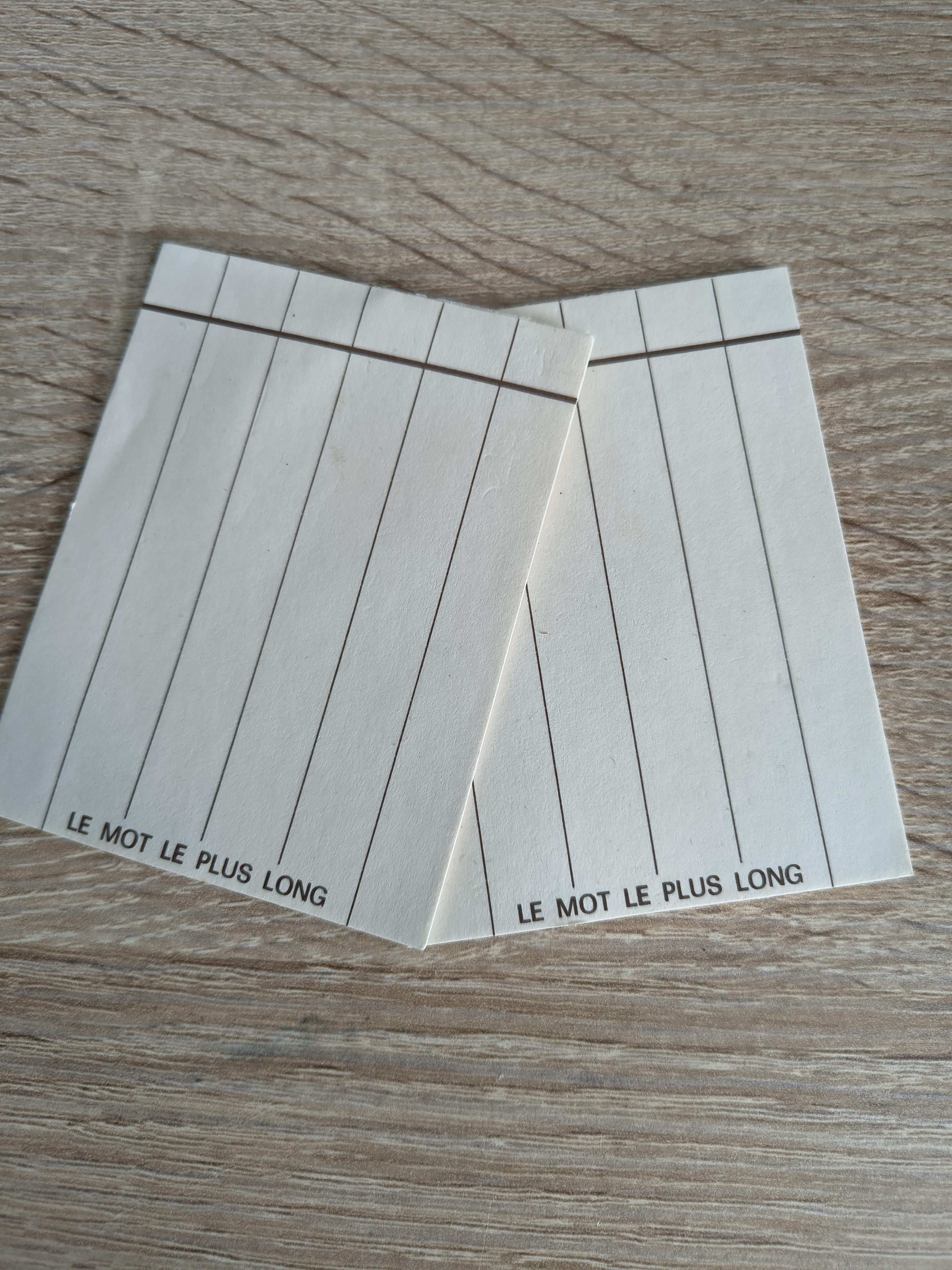 troc de troc carnet feuille détachable image 0