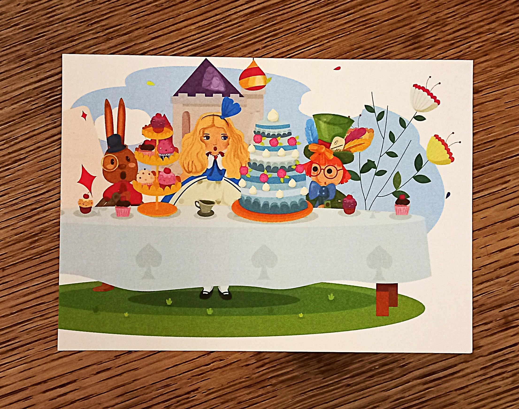 troc de troc image "alice au pays des merveilles". image 0