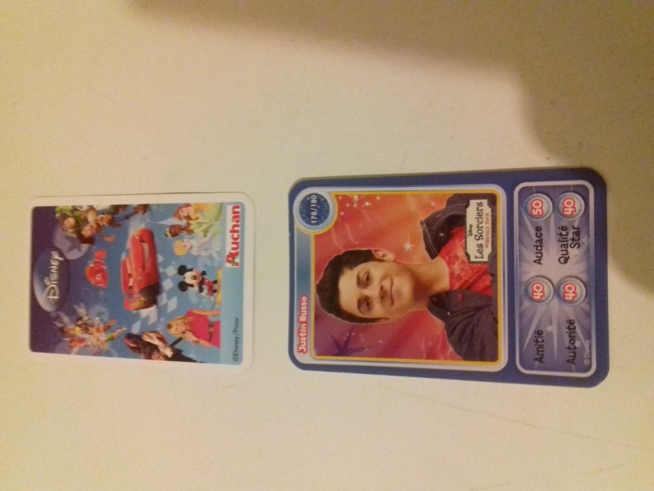 troc de troc j'échange 1 carte "les sorciers" de disney auchan image 0