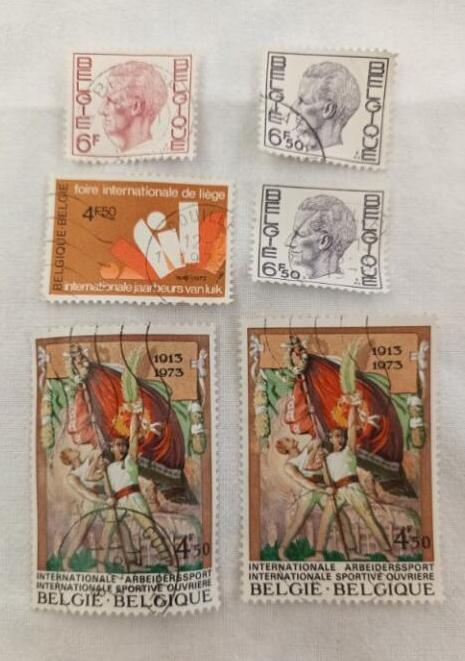 troc de troc timbres du monde - belgique image 0