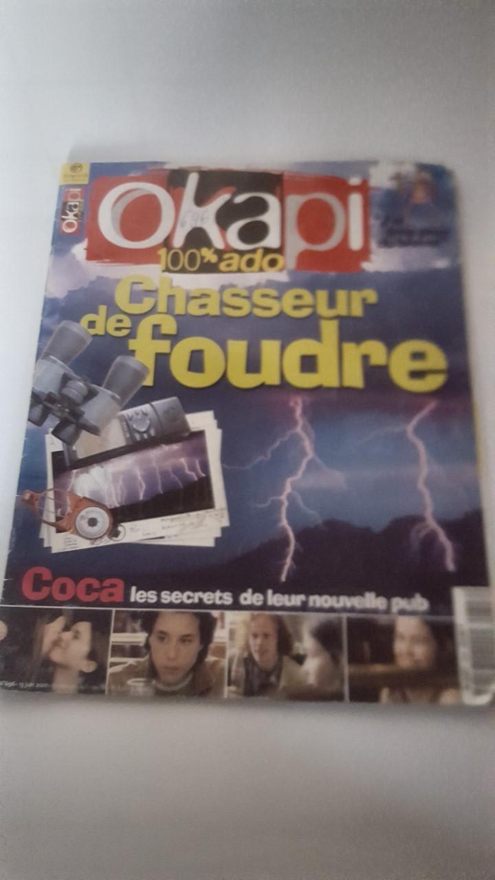 troc de troc j'échange magazine okapi : "chasseur de foudre" image 0