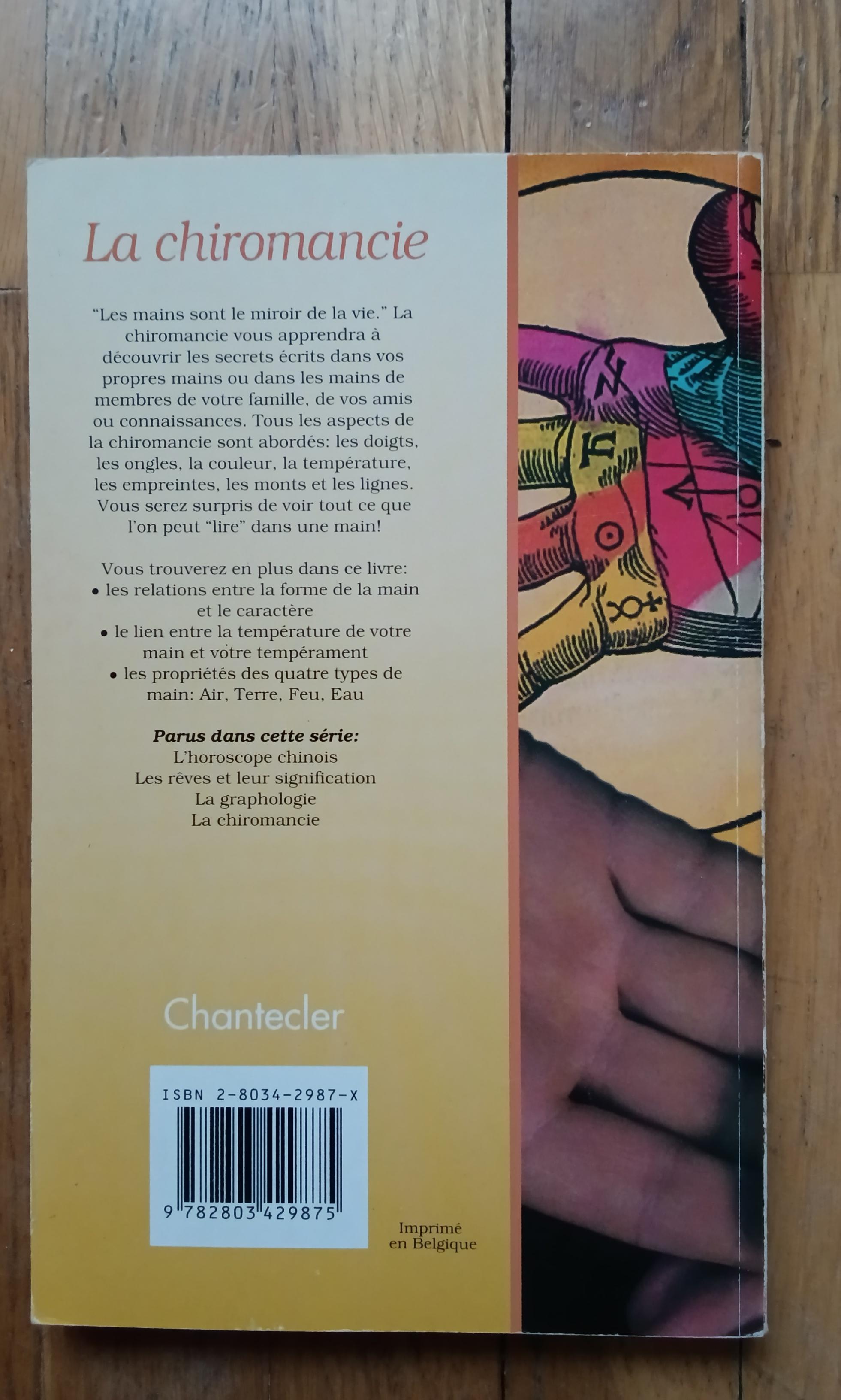 troc de troc la chiromancie  chantecler en bon état image 1