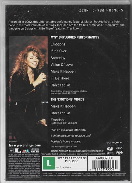 troc de troc dvd - mariah carey - mtv unplugged +3 image 1
