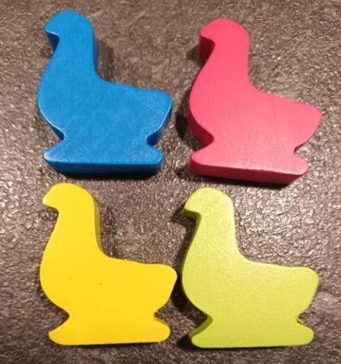 troc de troc 4 pions "oie" - 5 noisettes image 0