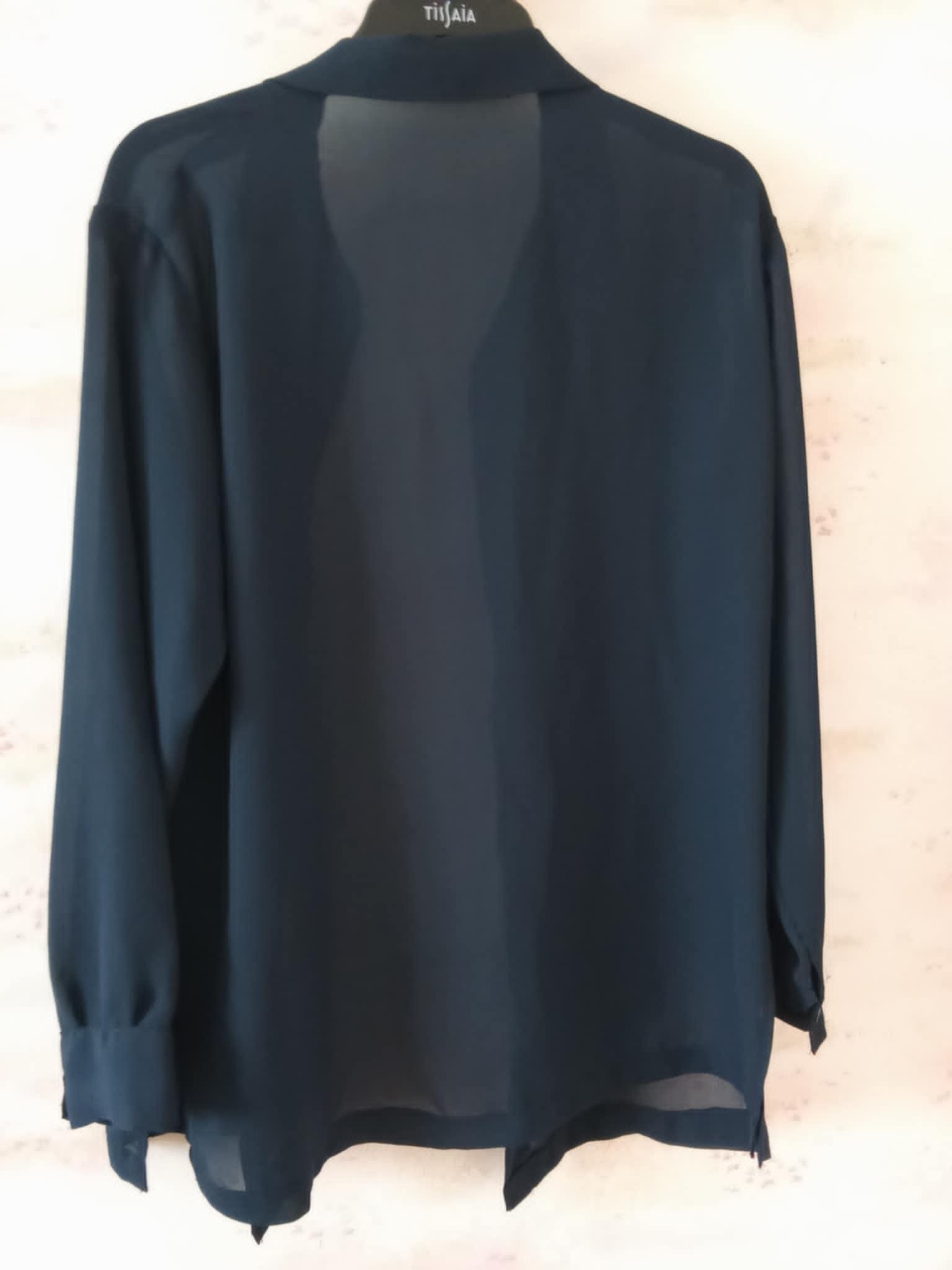 troc de troc veste chemisier en voile  44/46 très bon etat image 1