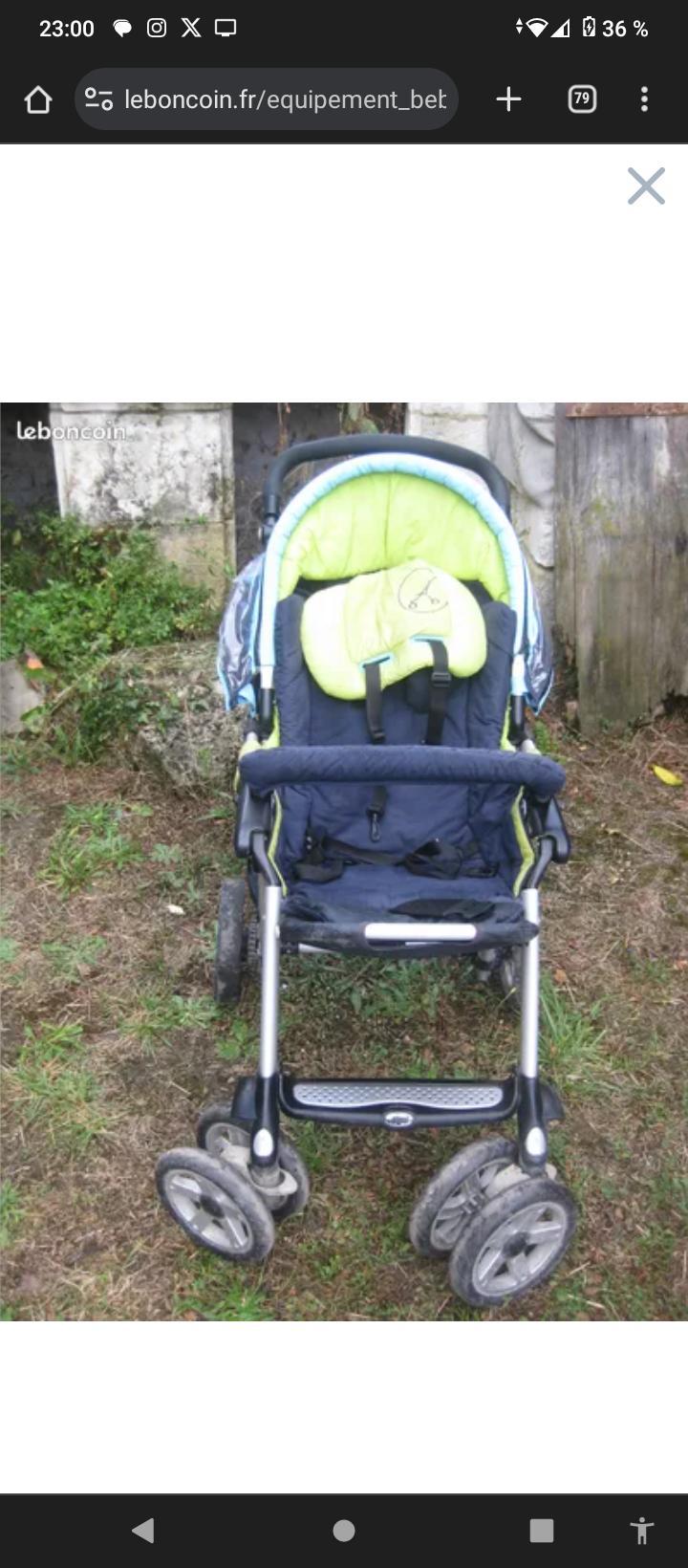 troc de troc Échange poussette contre yaourtière image 0