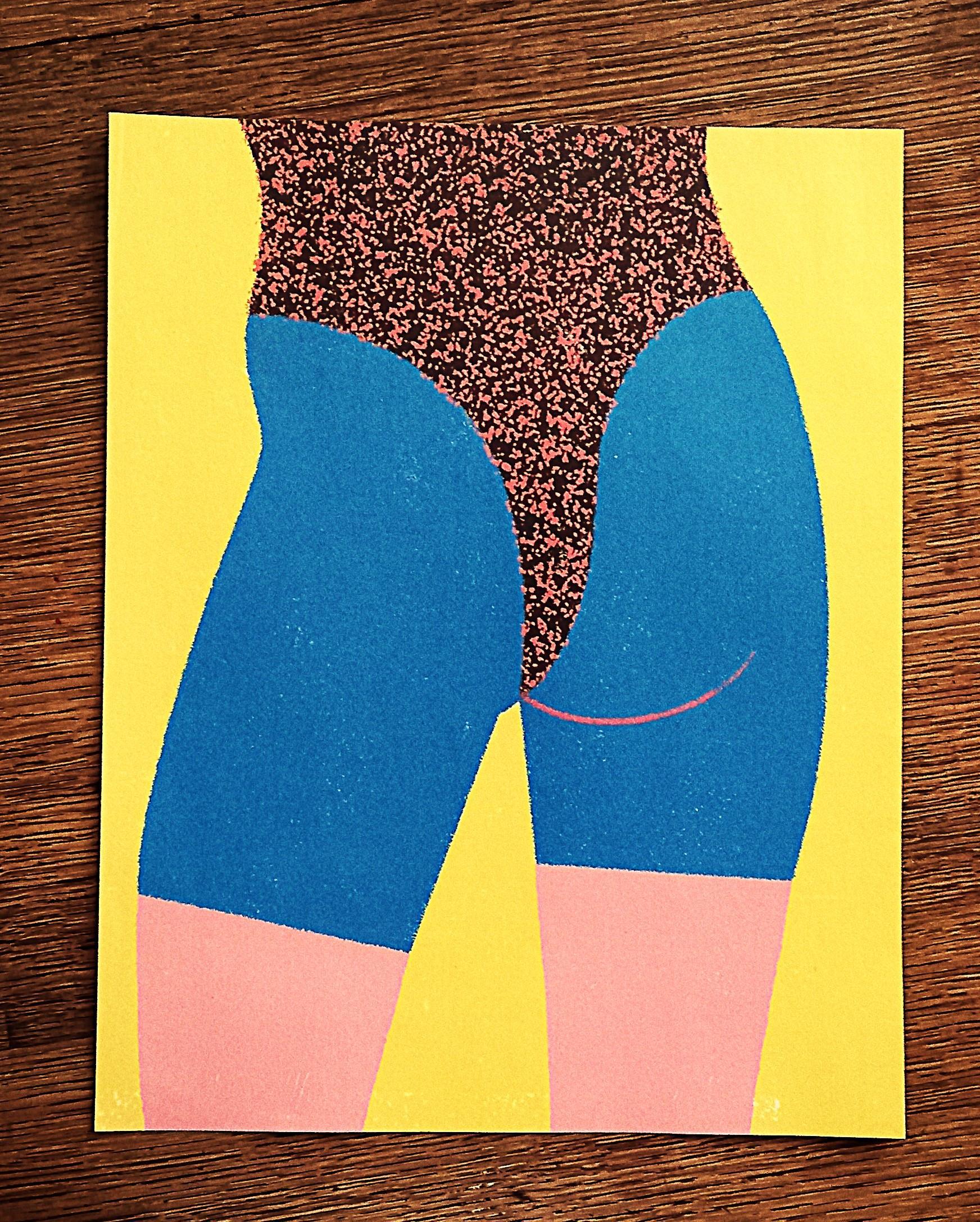 troc de troc affiche "la cycliste". image 0