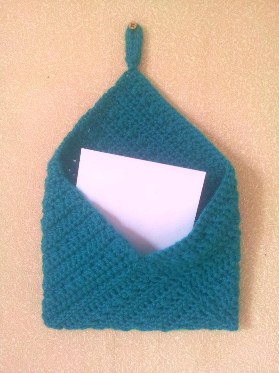 troc de troc porte papier suspendu au crochet fait main image 1