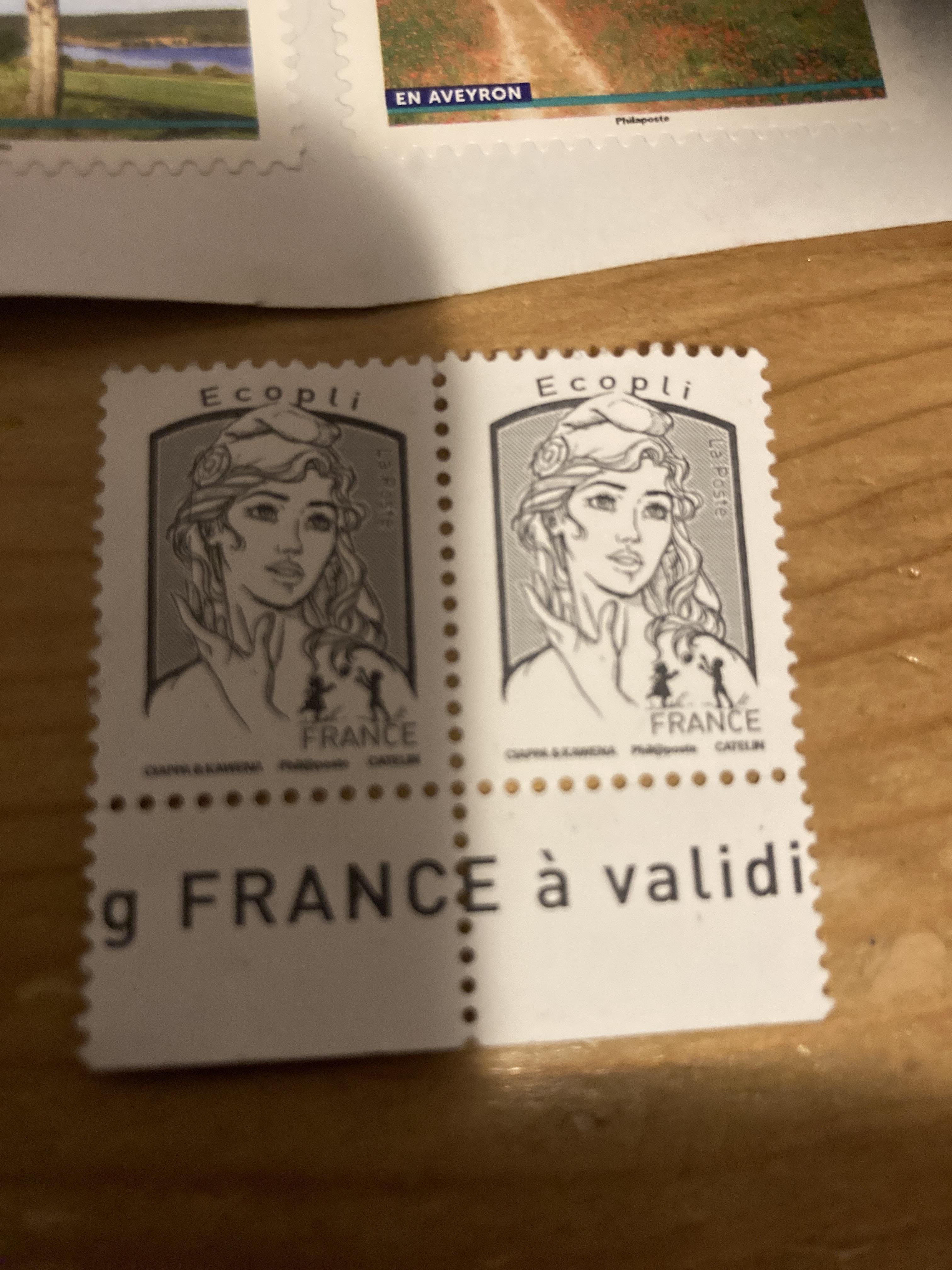 troc de troc timbres non oblitérés image 2