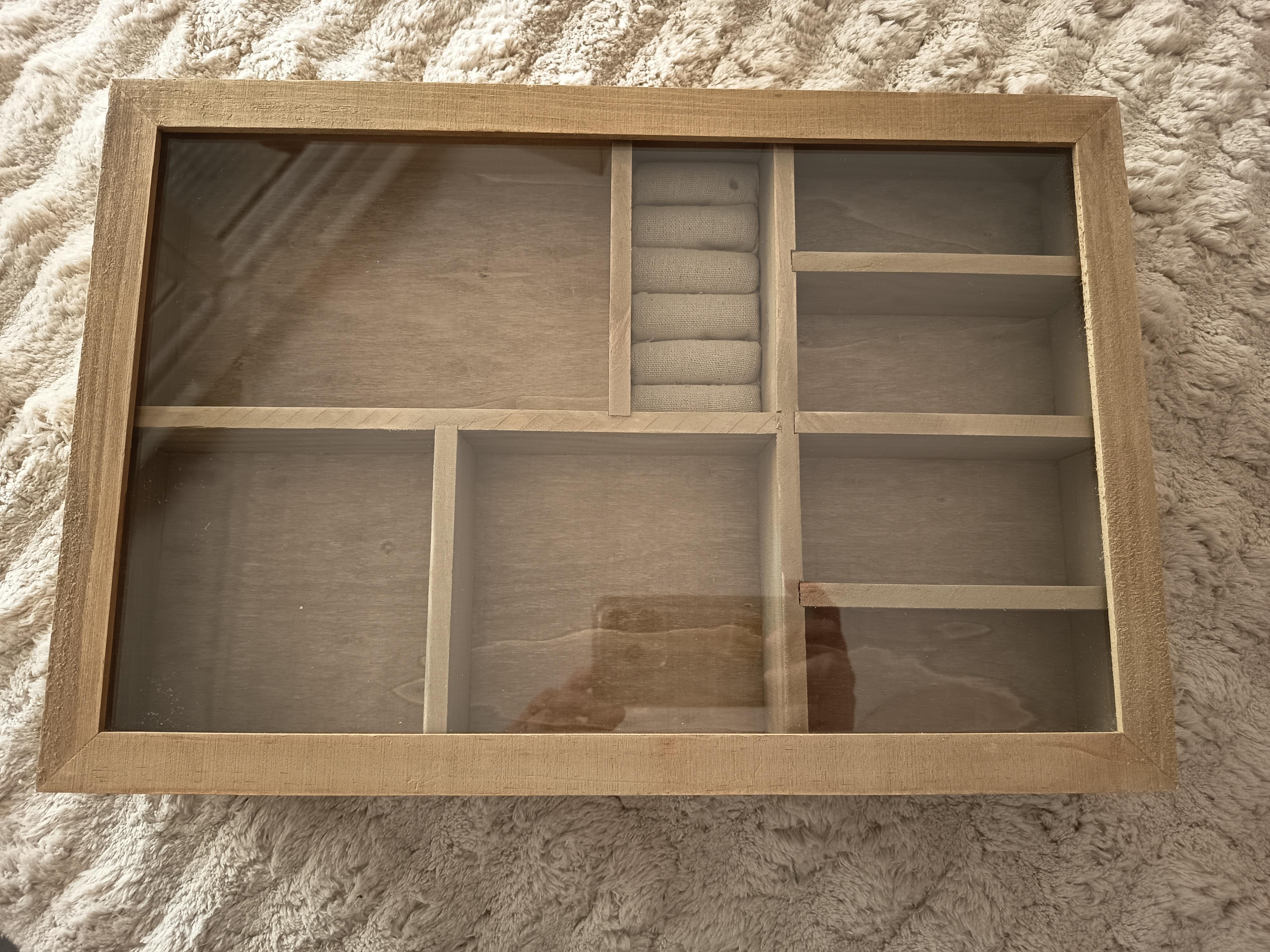 troc de troc grande boîte à bijoux en bois image 0