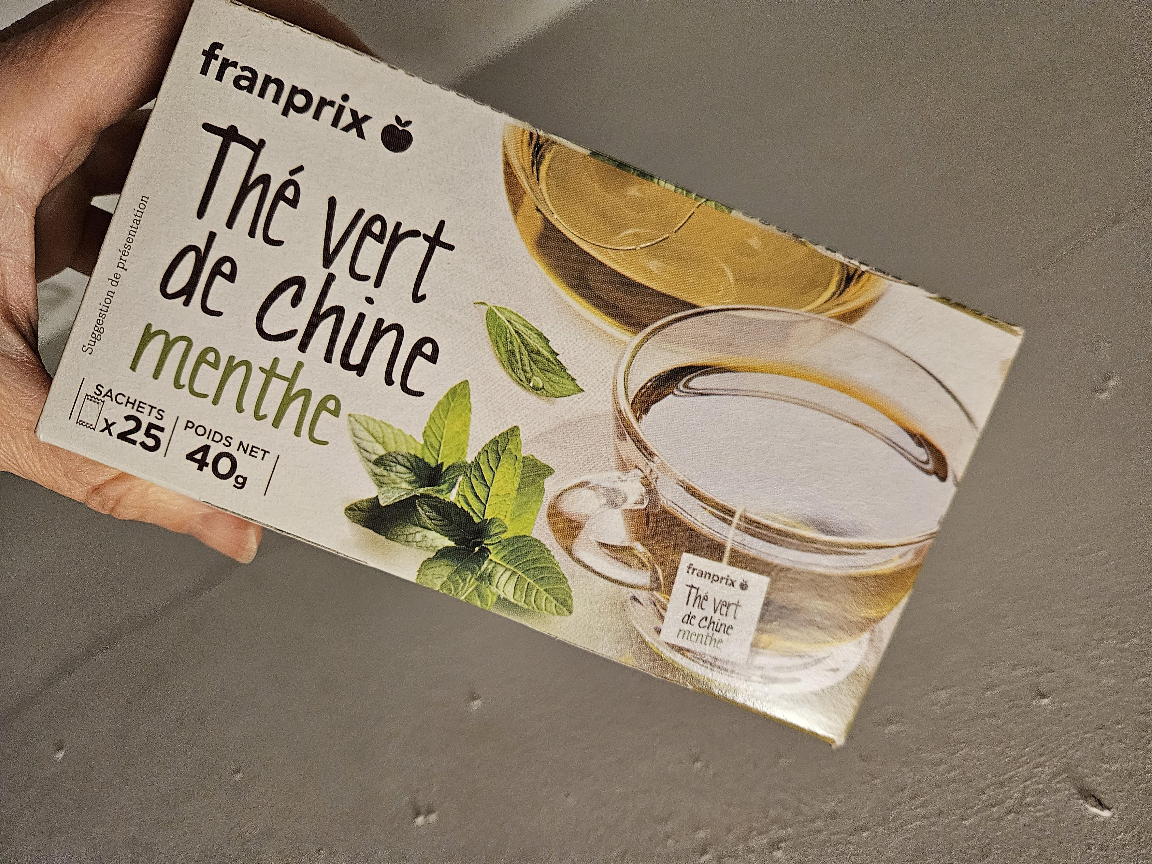 troc de troc boite de the vert en sachet date depassee image 0