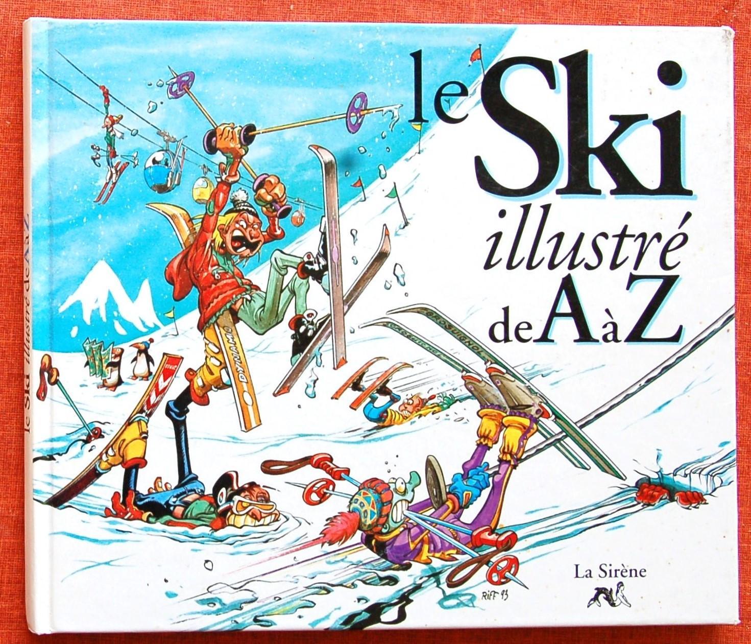 troc de troc le ski illustré humour image 0