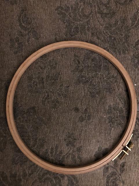 troc de troc cercle à broder 22,5cm ext. image 0