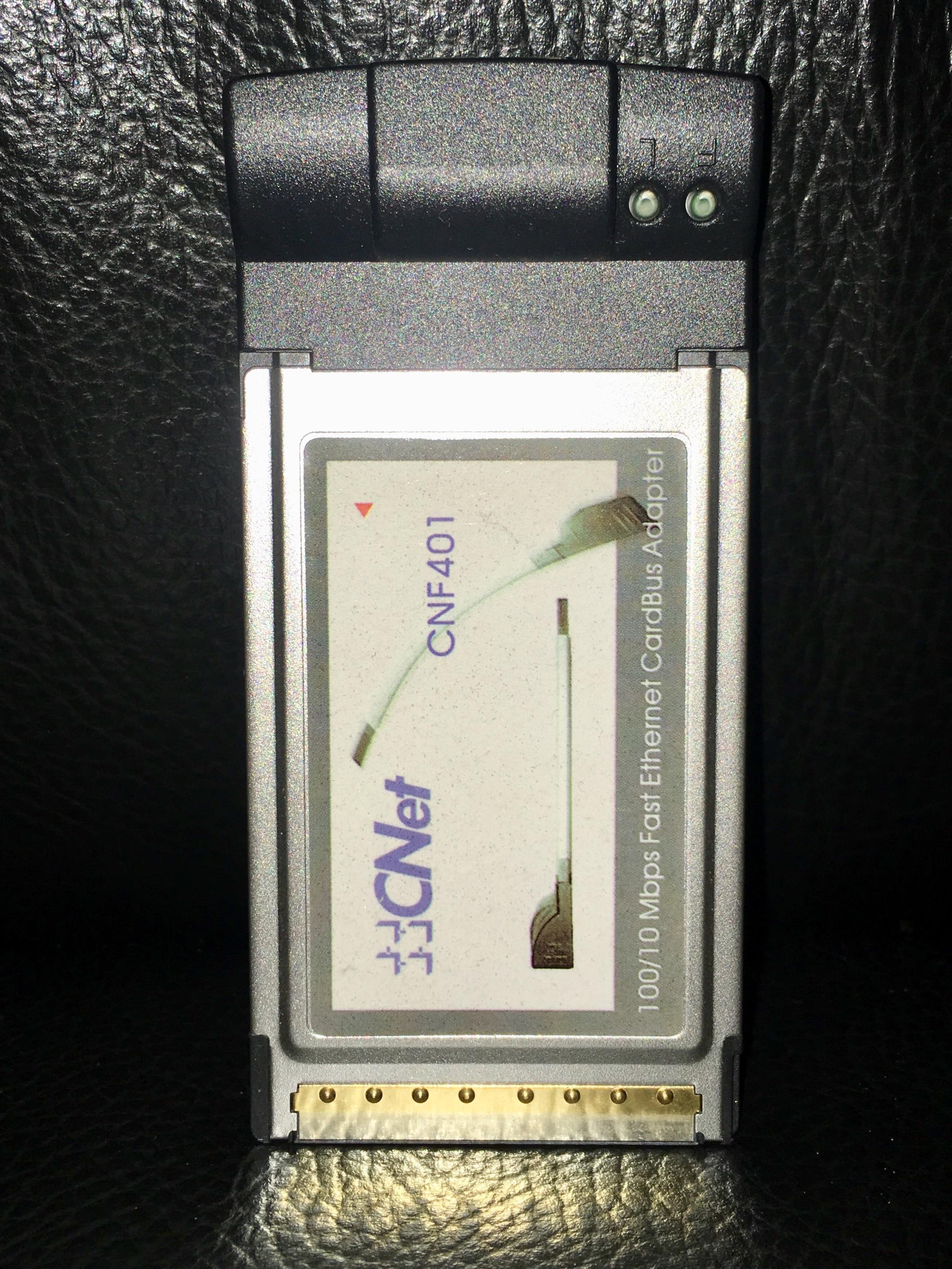 troc de troc carte ethernet rj45 pcmcia image 1