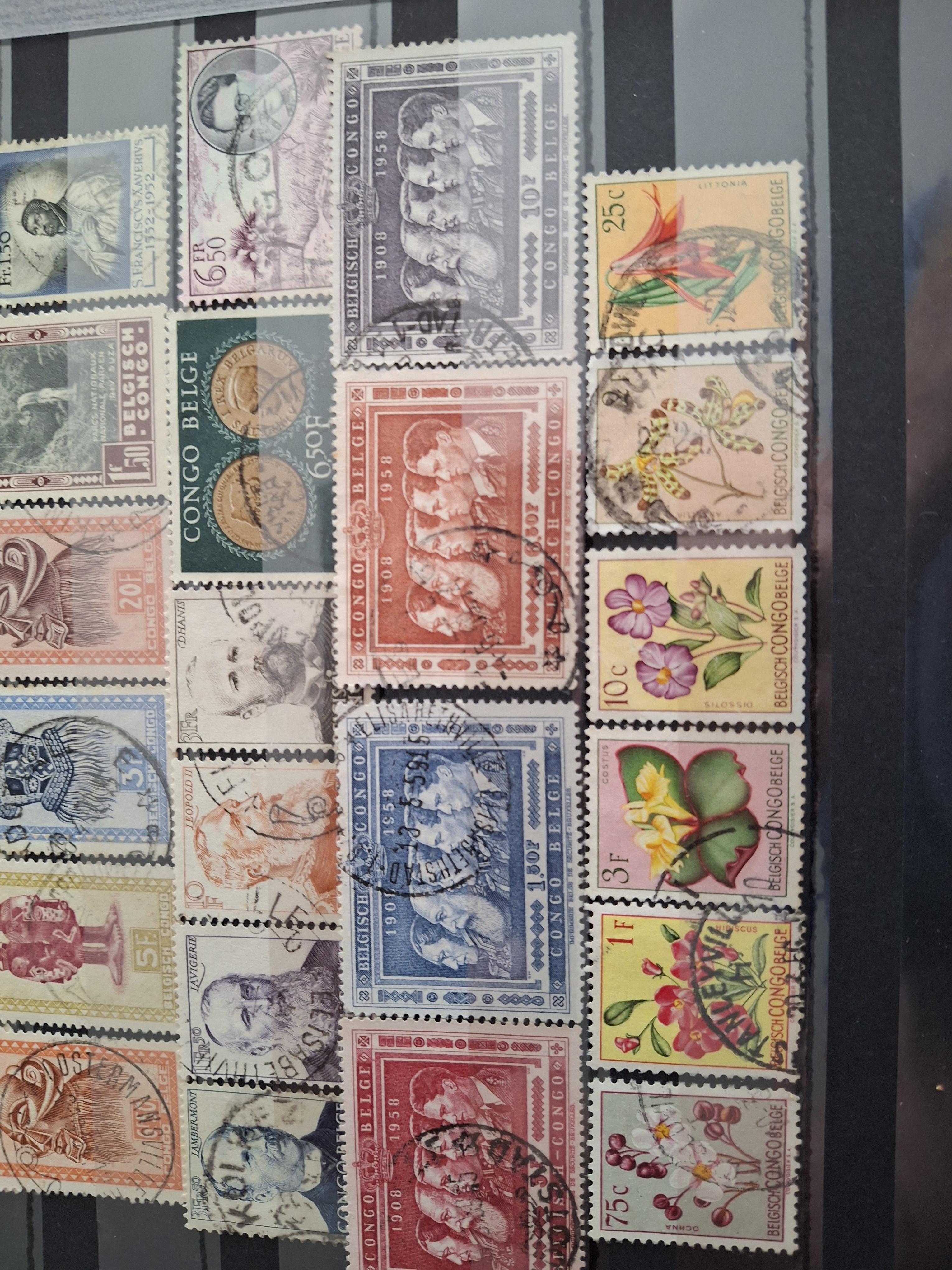troc de troc echange timbres du congo belge contre flyers uniquement image 2
