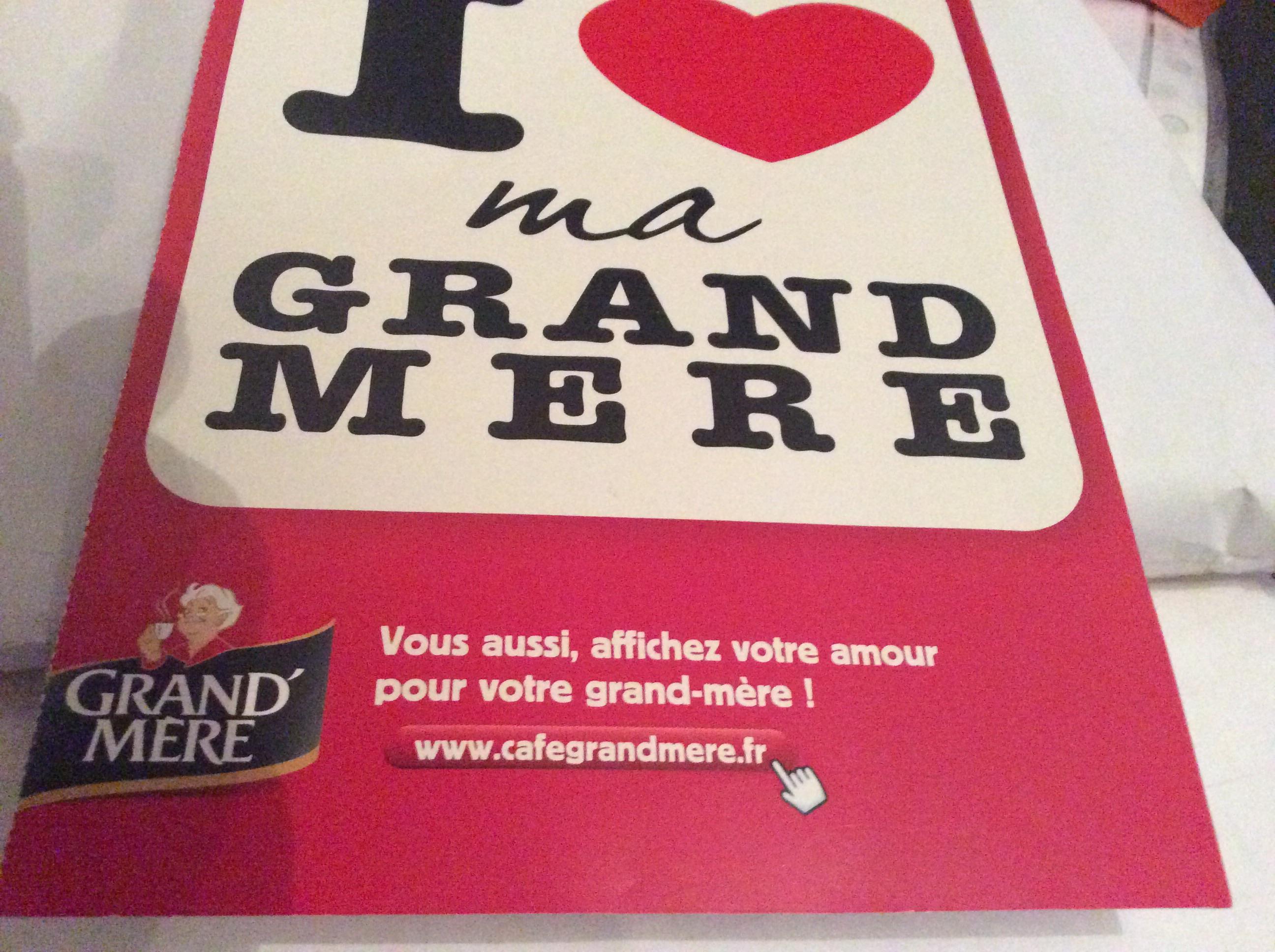 troc de troc carte postale publicitaire café grand-mère image 2